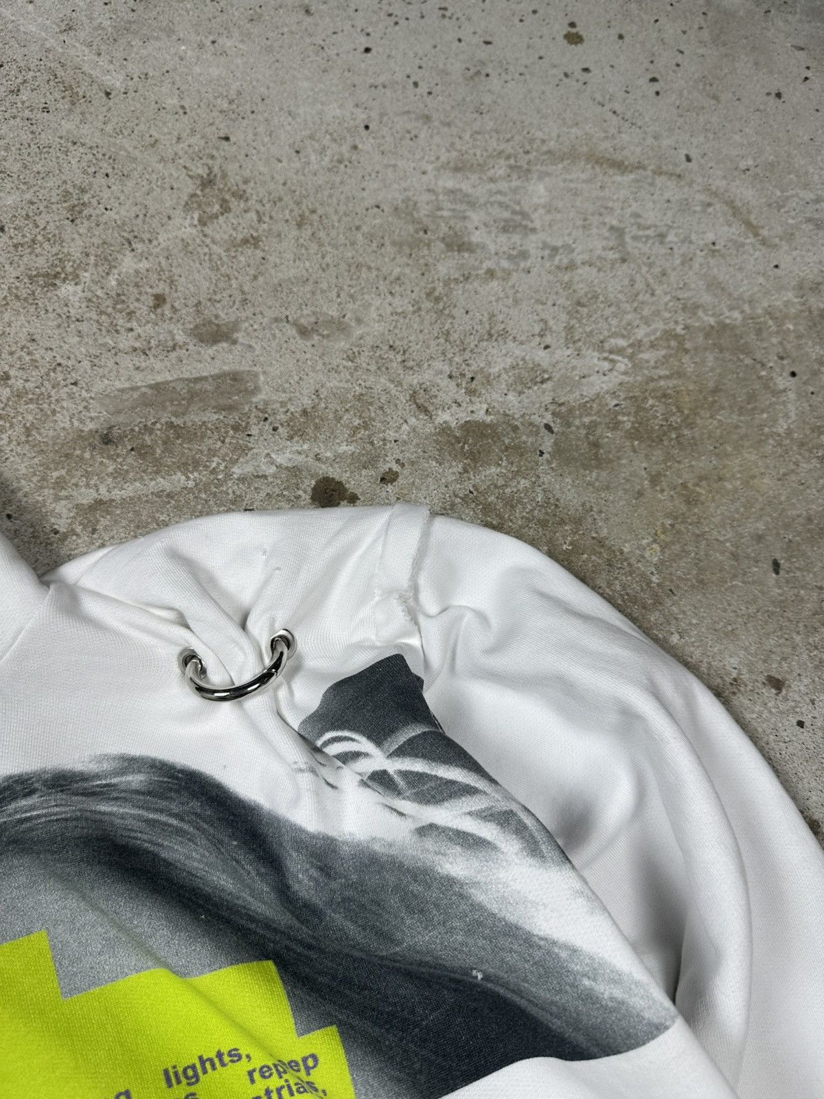 Diesel × Japanese Brand Diesel Psycho Archive Rave White Hoodie rare Size US M / EU 48-50 / 2 - 8 Thumbnail