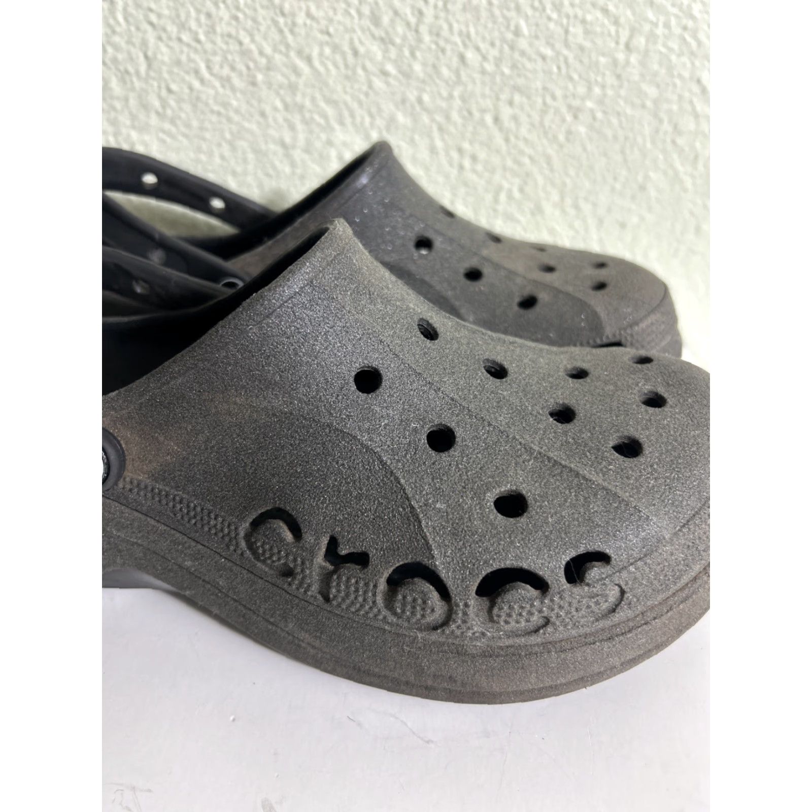 Crocs Crocs Baya Platform Clog Sandals Black Glitter Women's Size 11 Shoes Slip-On Platform Womens Size US 11 / IT 41 - 3 Thumbnail