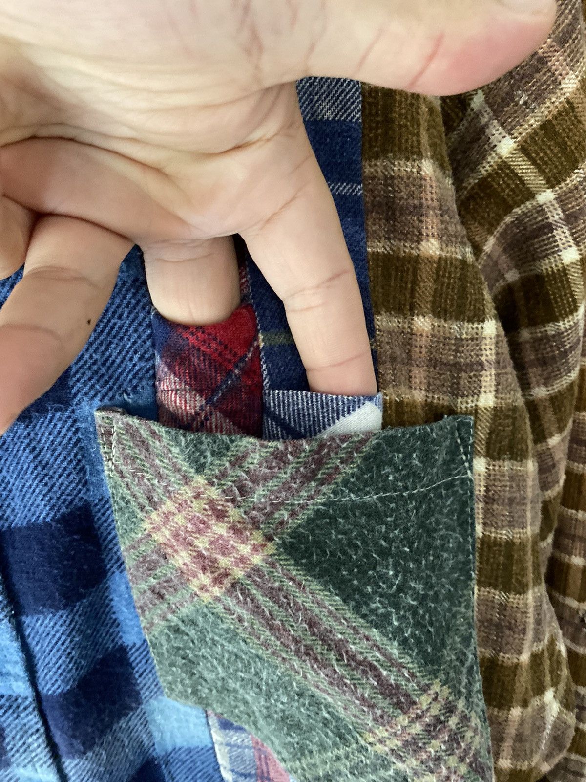 Needles 🔥RARE🔥OG 1990s Needles Pre-date Sonic Lab 7 cut flannel Size US M / EU 48-50 / 2 - 10 Thumbnail