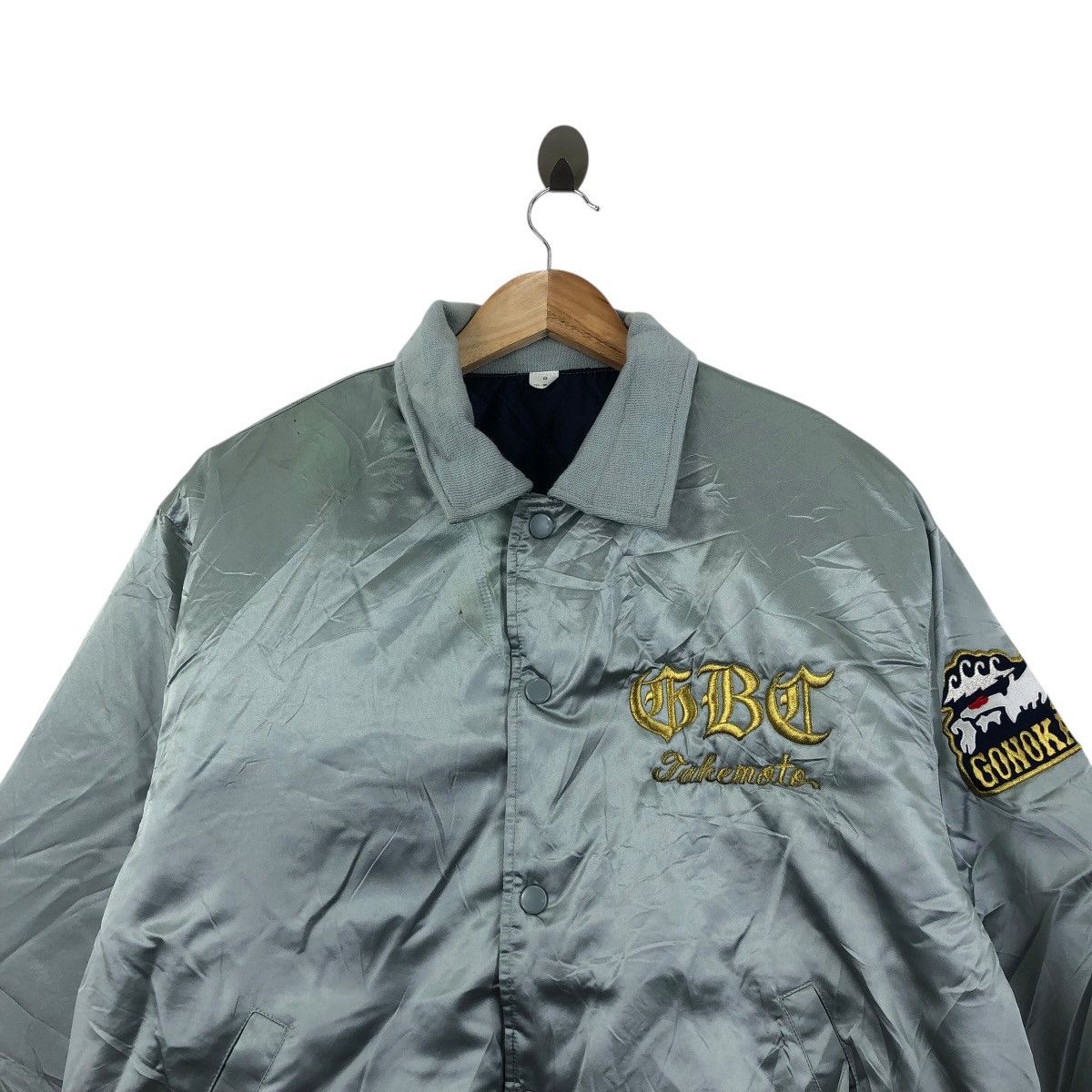Vintage GONOKAWA Made In JAPAN Flight Jacket Size US L / EU 52-54 / 3 - 3 Thumbnail