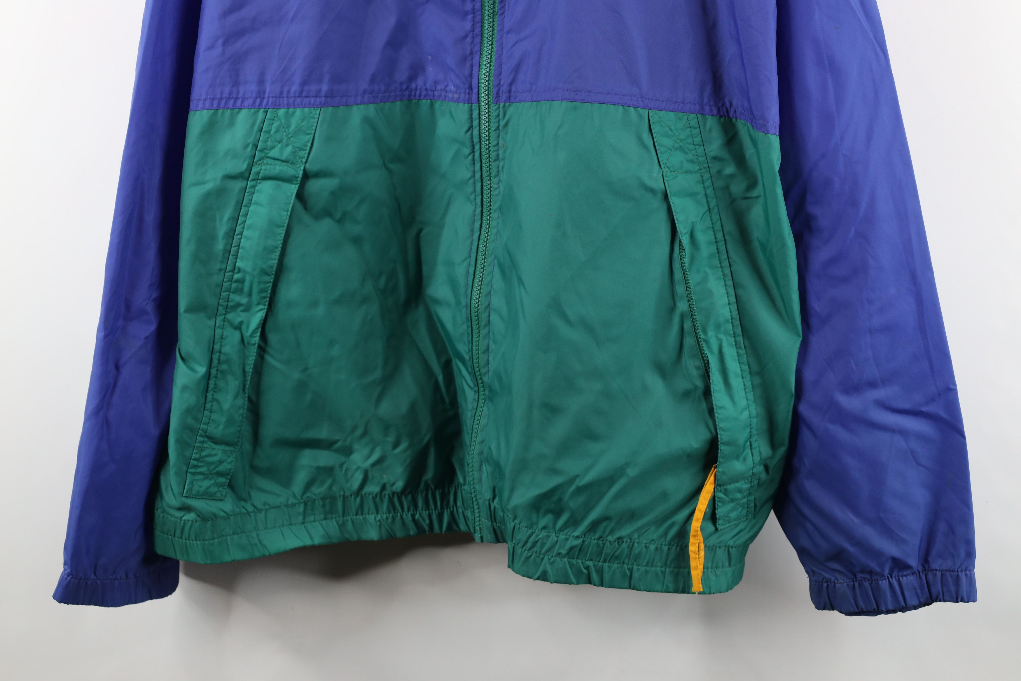 Vintage Vintage 90s Wendys Food Fresh Stuffed Pitas Hooded Jacket Size US XL / EU 56 / 4 - 3 Thumbnail