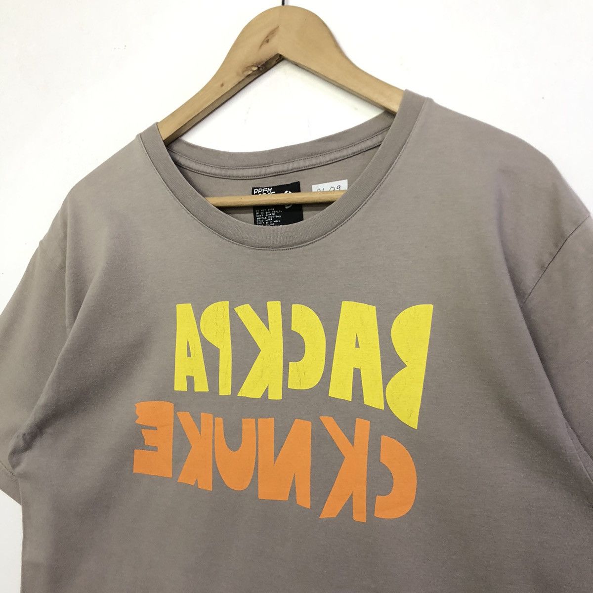 Japanese Brand × PPFM PPFM BACKPACKNUKE Spellout Tshirt Size US L / EU 52-54 / 3 - 5 Thumbnail