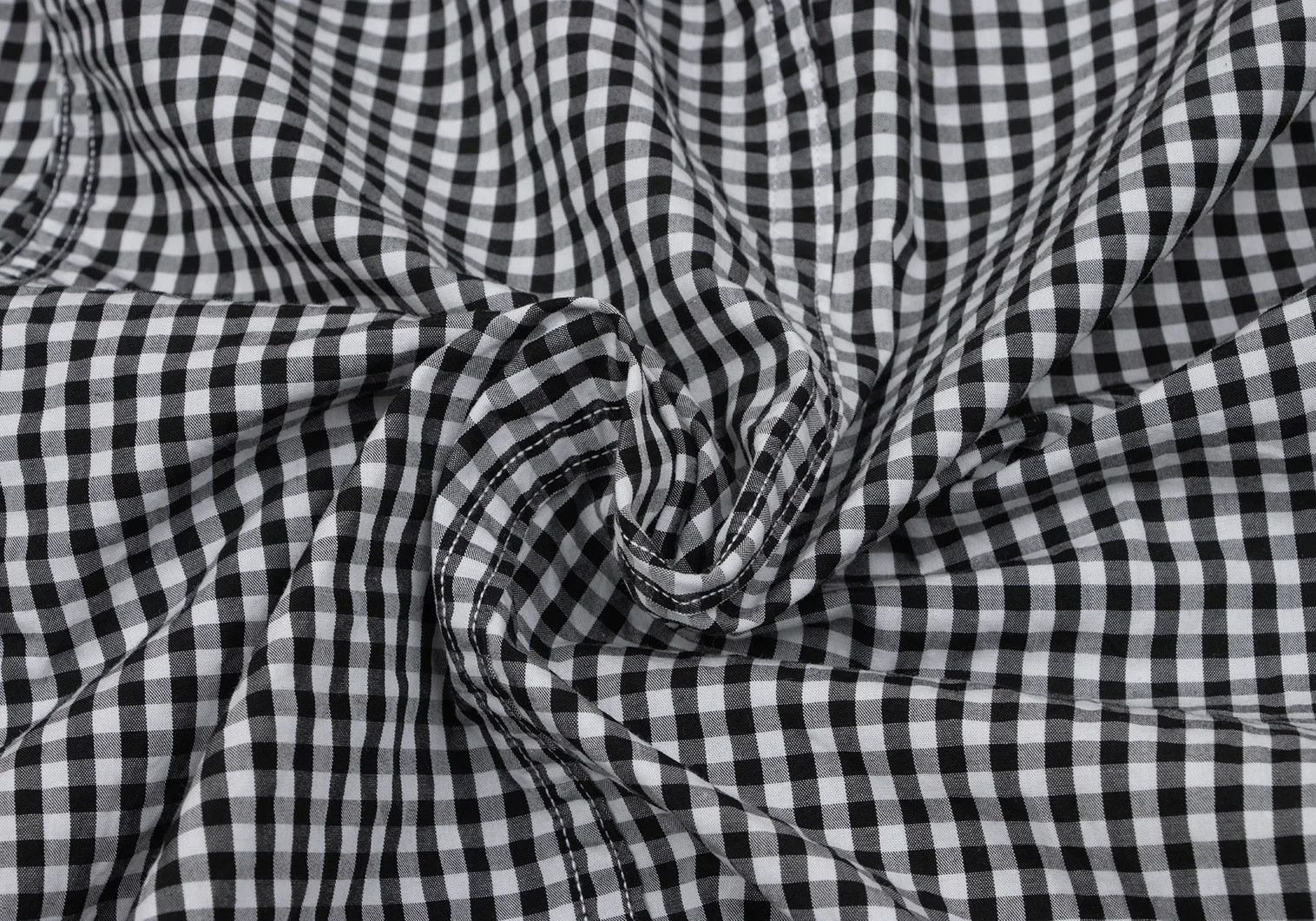 Ganryu Gingham Check Flap Pocket Jacket Black and White Size S Size US S / EU 44-46 / 1 - 15 Thumbnail