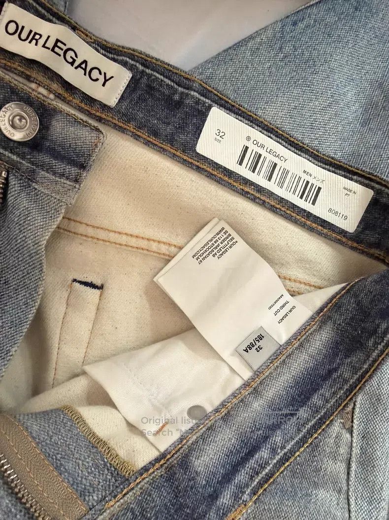 Our Legacy Our Legacy Denim jeans Size US 32 / EU 48 - 7 Thumbnail