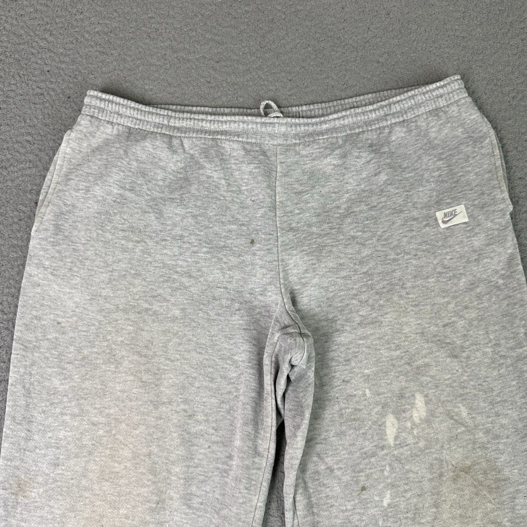 Nike VINTAGE Nike Sweatpants Mens XL Gray SWOOSH Logo Joggers Athletic Sports Pants Size US 36 / EU 52 - 4 Thumbnail