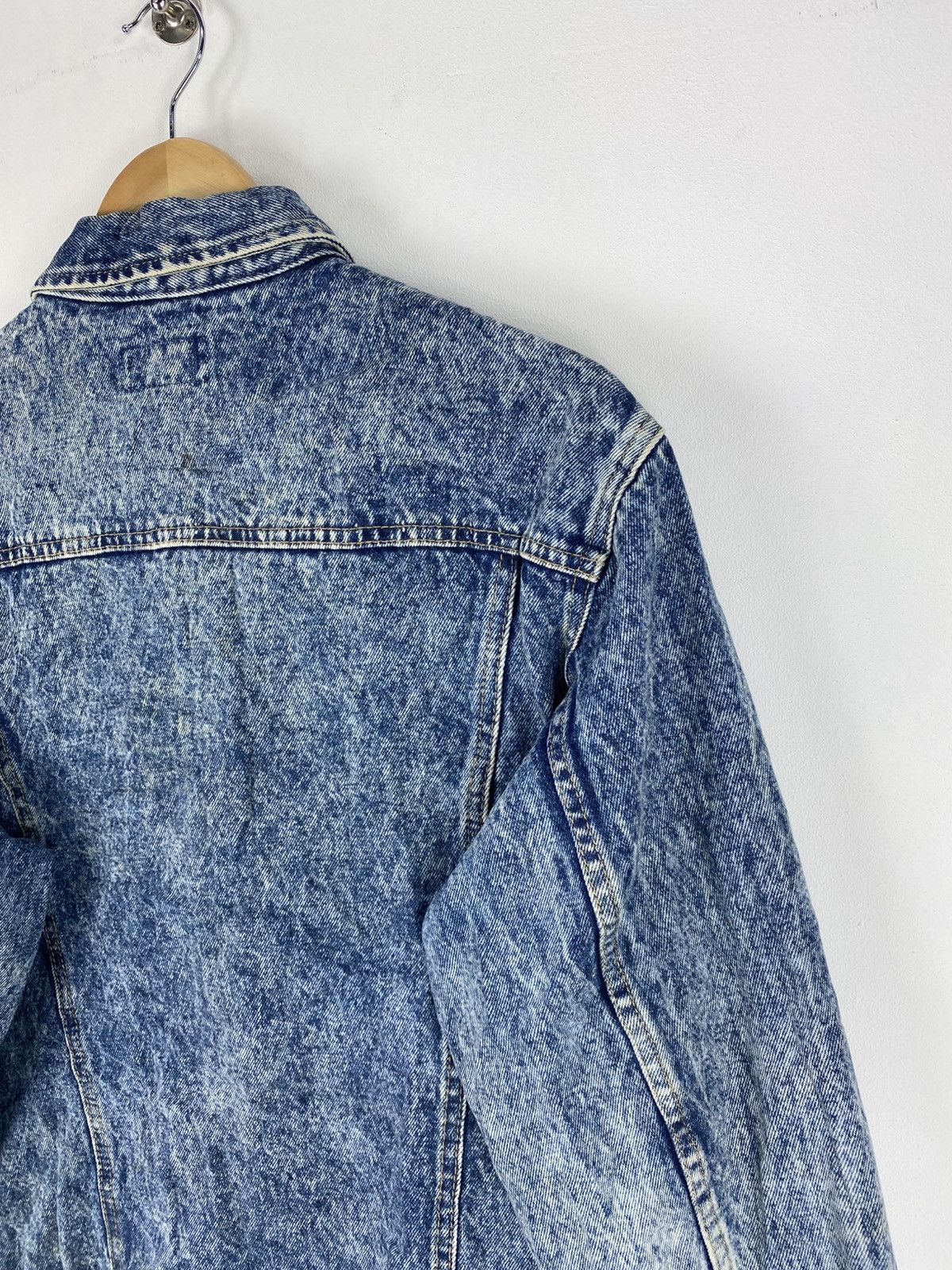 Japanese Brand Vintage 90’s Denim Jacket by Fittz Size US S / EU 44-46 / 1 - 5 Thumbnail