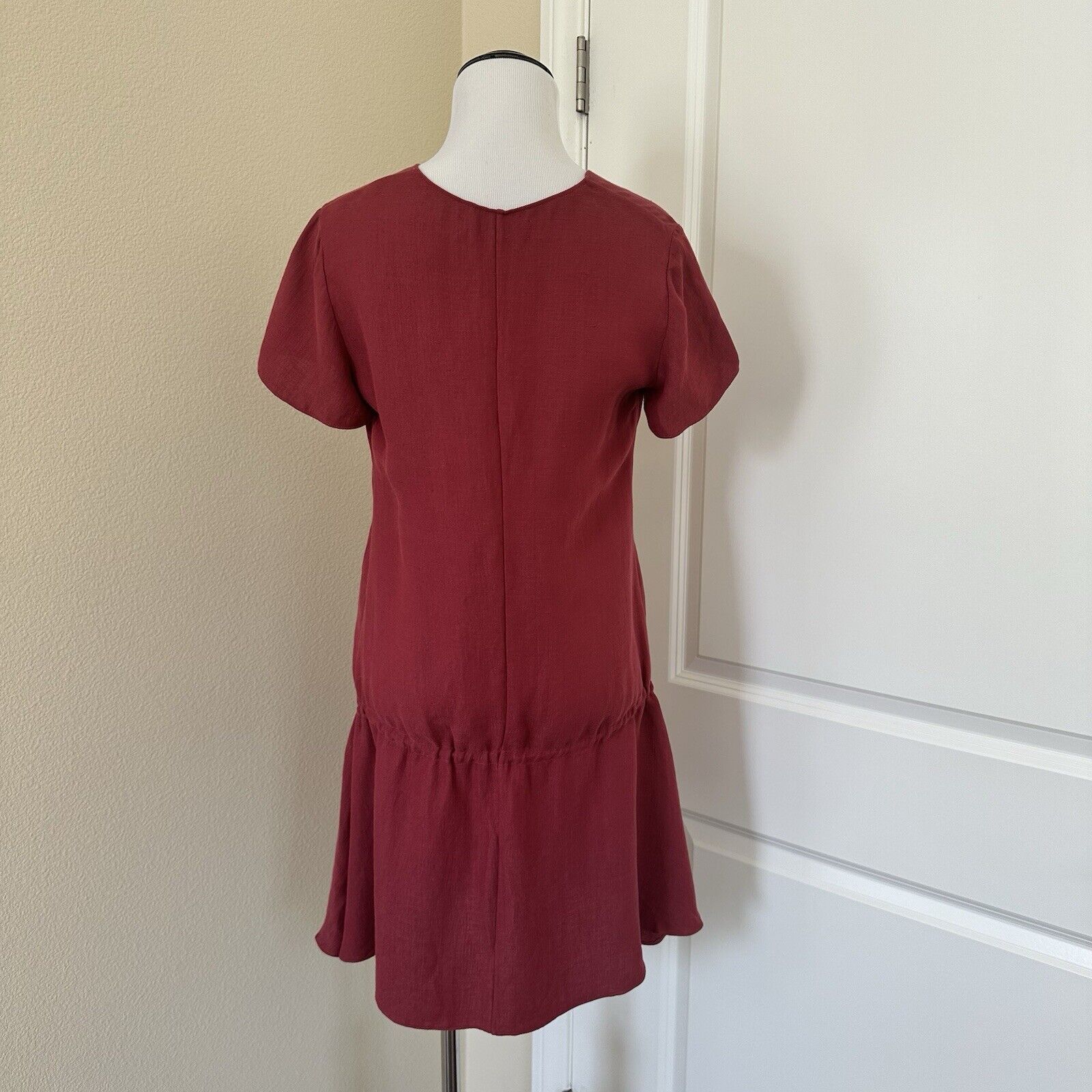 Other Linen Cotton Shift Dress Terracota Size S Made In Italy Size S / US 4 / IT 40 - 2 Thumbnail