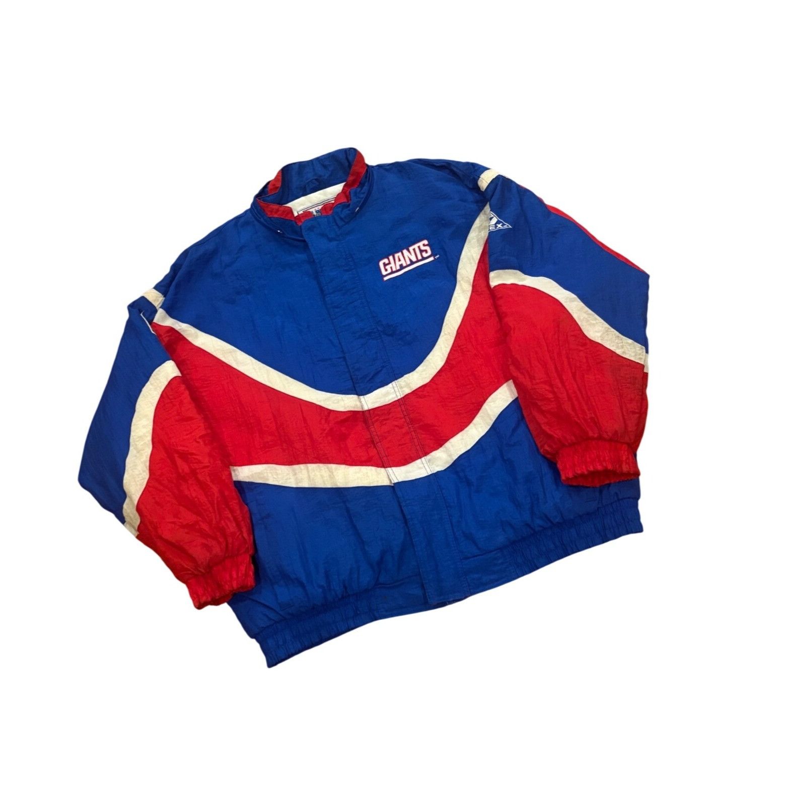 Apex One Vintage 90s Apex One New York Giants NFL Pro Line Full Zip P Size US XL / EU 56 / 4 - 3 Thumbnail