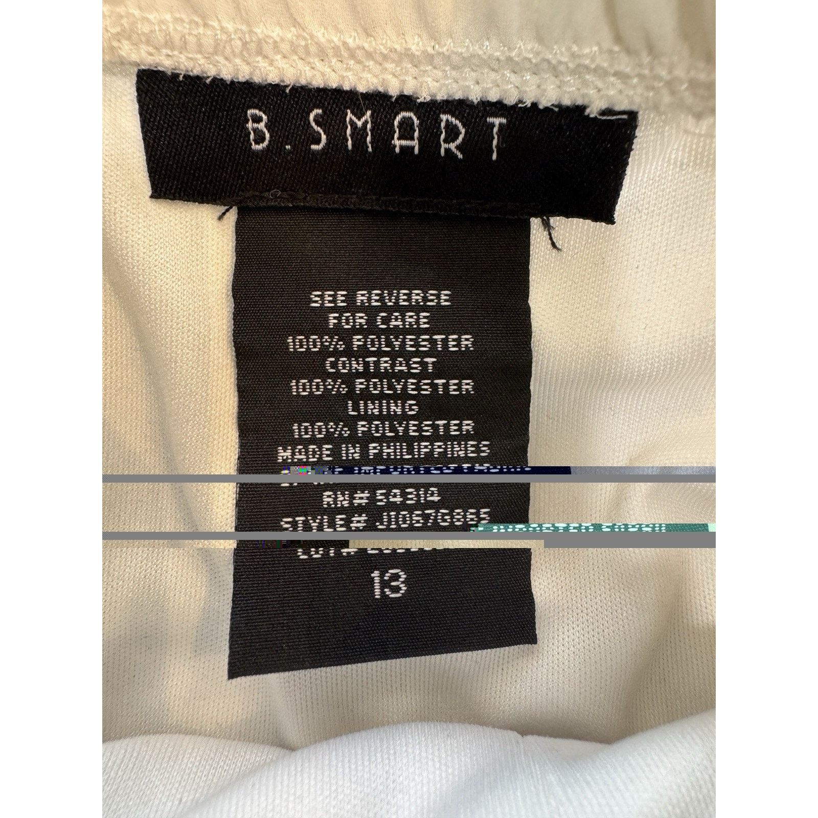 Other B Smart Strapless Beaded Party Mini Dress Womens black Ivory Size L / US 10 / IT 46 - 5 Thumbnail