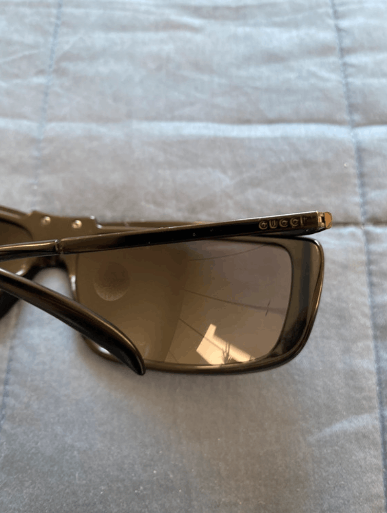 Gucci Gucci Sunglasses 1420/S Mask Logo Shield Sport Vintage Size ONE SIZE - 4 Thumbnail