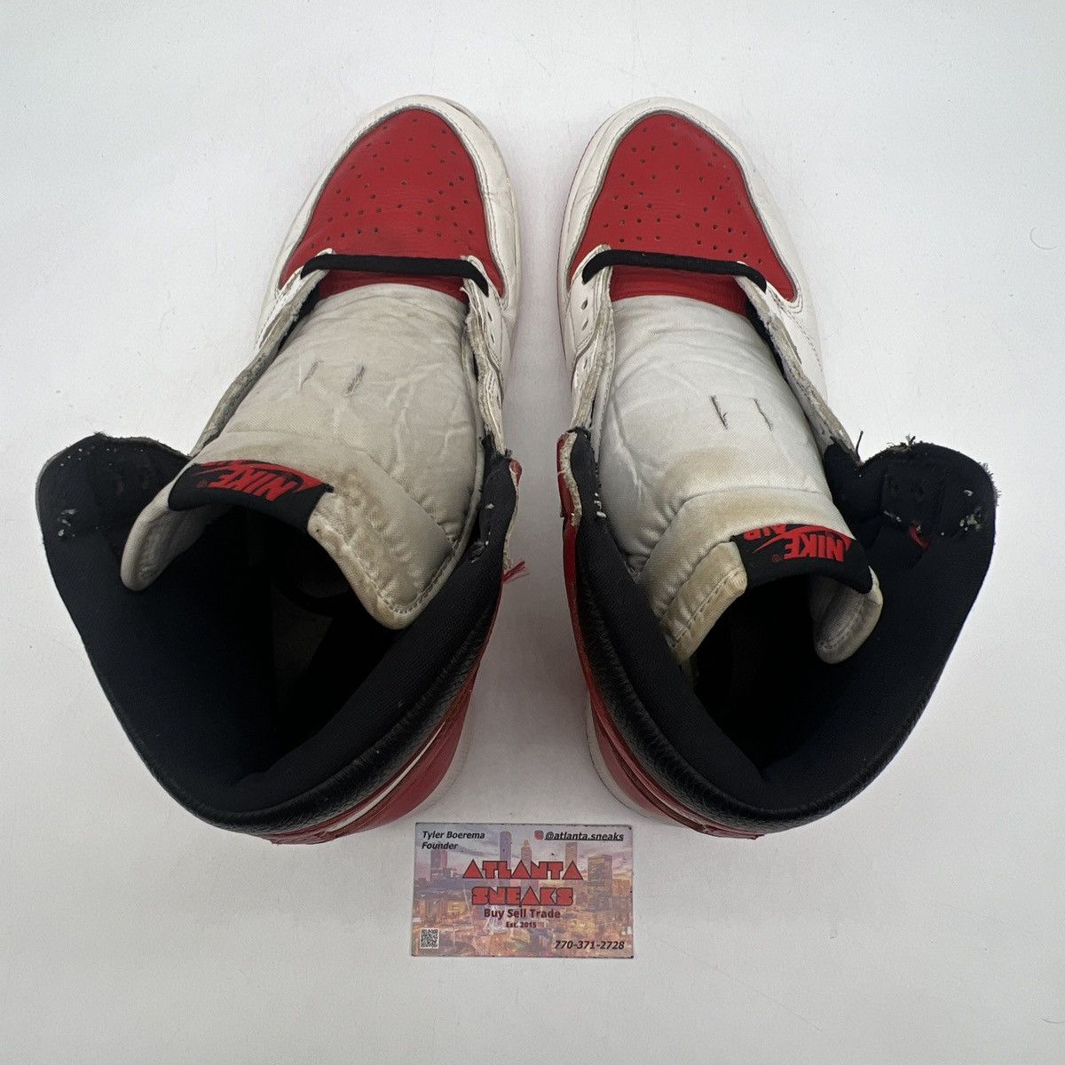 Nike Air Jordan 1 high heritage Size US 11.5 / EU 44-45 - 6 Thumbnail