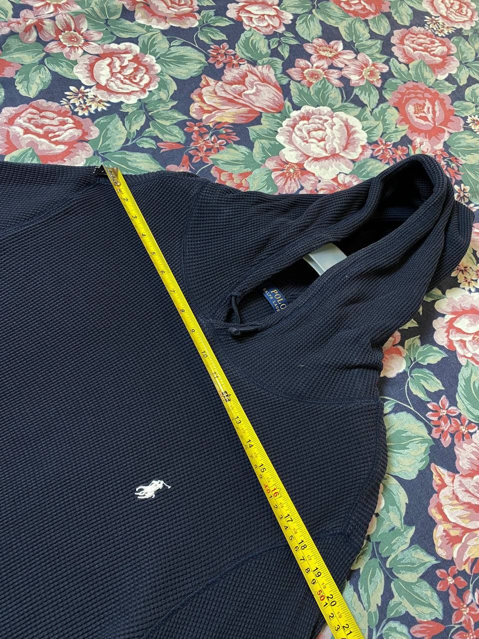 Polo Ralph Lauren × Vintage Vintage Polo Ralph Lauren Knitted Cardigan Pony Logo Hoodie Size US XL / EU 56 / 4 - 16 Thumbnail