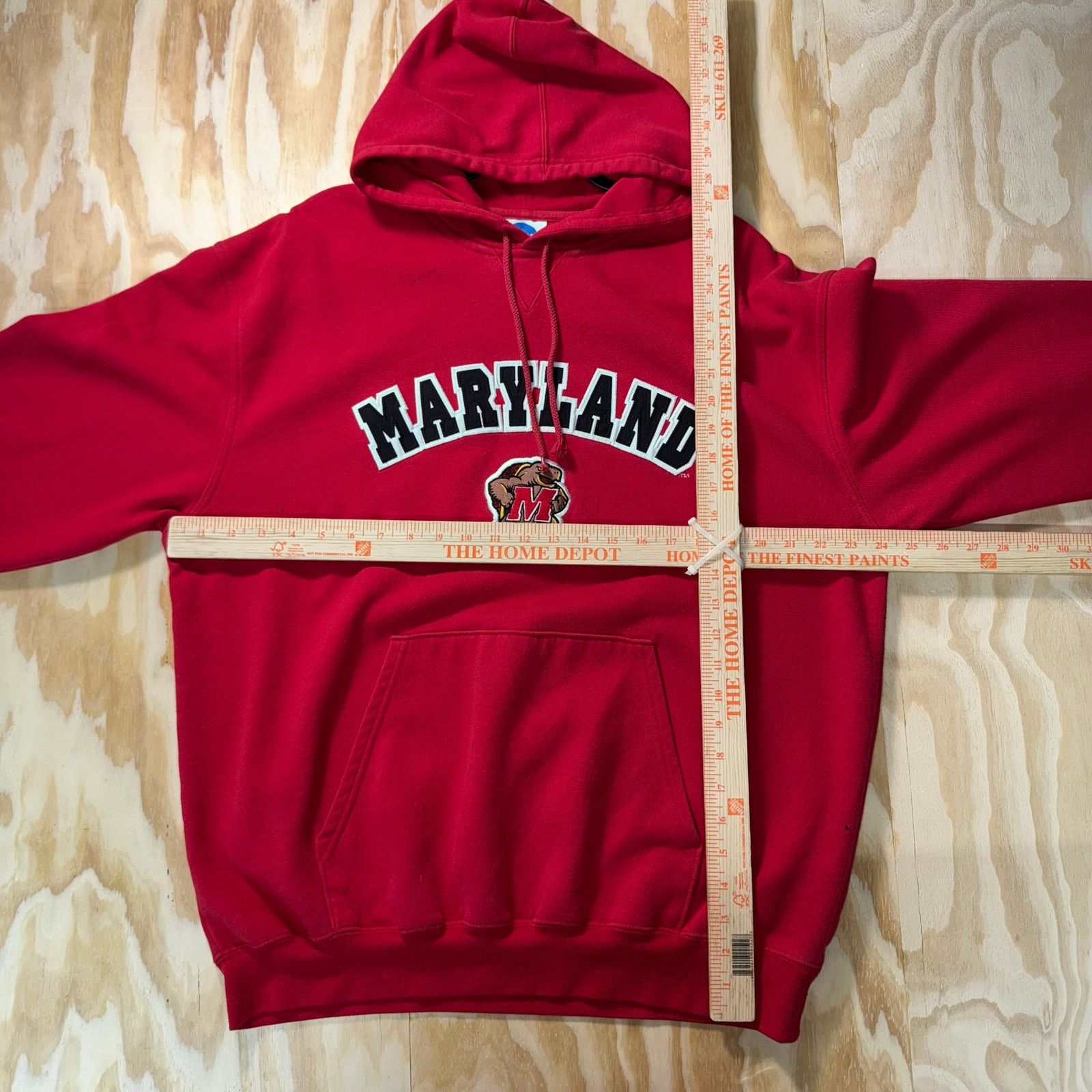 NCAA Vintage Y2K Maryland University terrapins 00s NCAA hoodie Size US XL / EU 56 / 4 - 4 Thumbnail