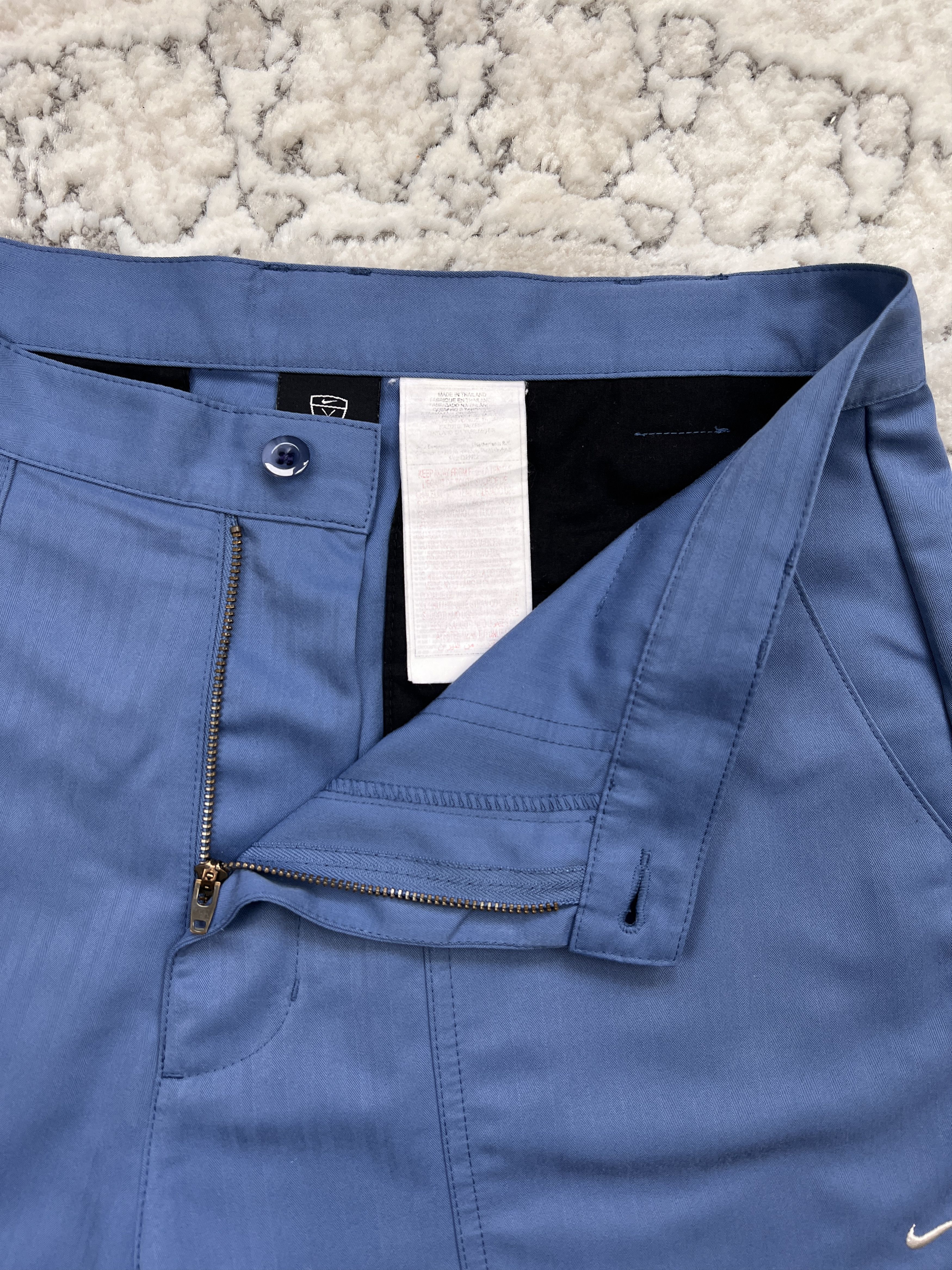 Nike Nike Golf Shorts Blue M(34) Casual Sportswear Size US 34 / EU 50 - 5 Thumbnail