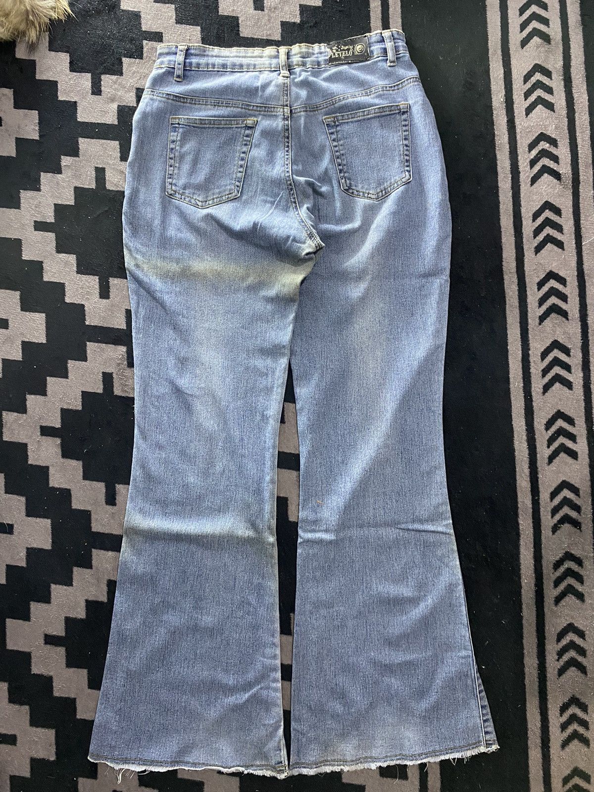 If Six Was Nine × Le Grande Bleu (L.G.B.) × Yasuyuki Ishii Vintage letelo flared denim pants ifsixwasnine style Size US 29 - 2 Thumbnail