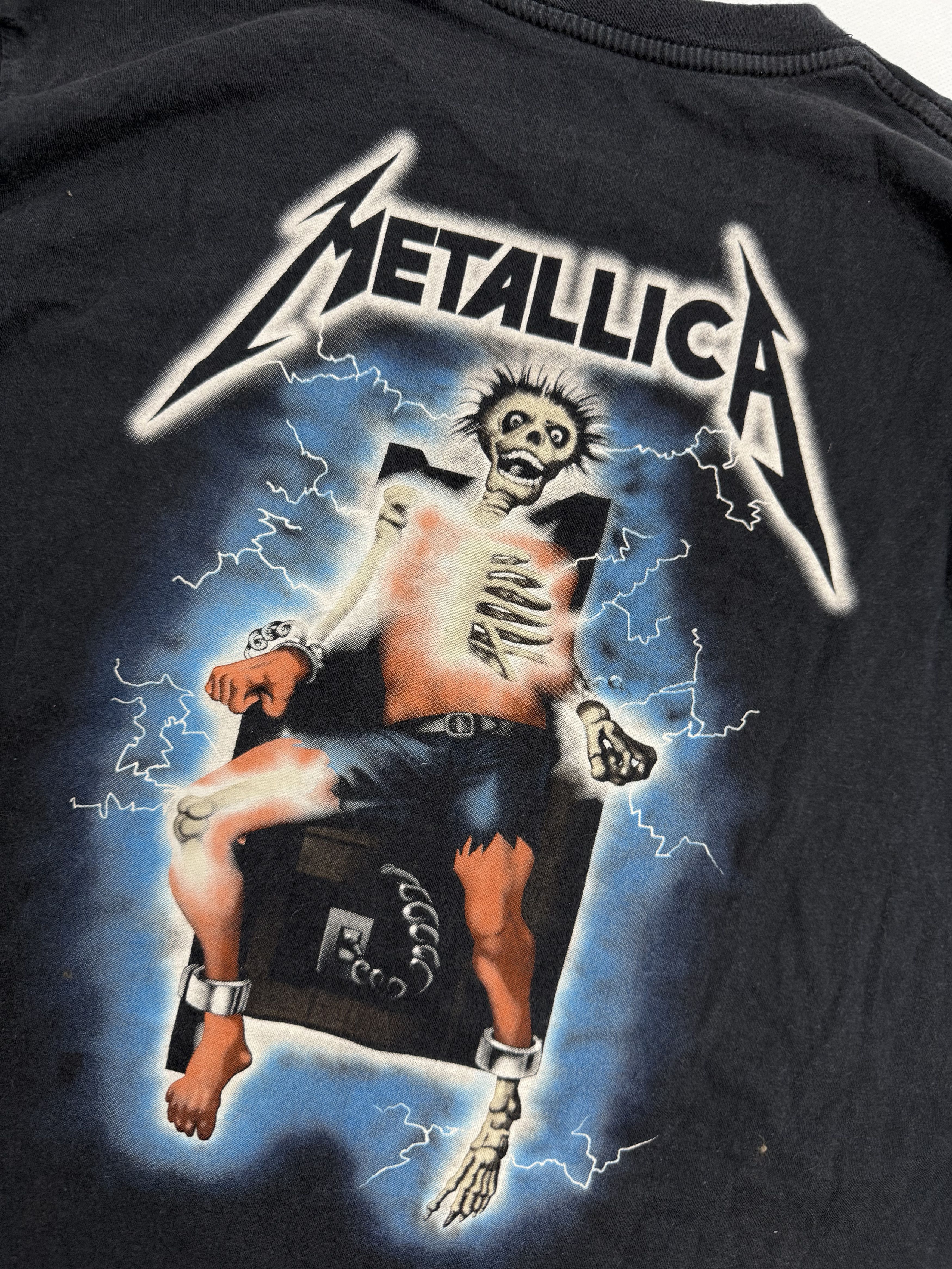 Band Tees × Metallica Vintage Metallica Ride The Lightning 90-s tee T Shirts Size US M / EU 48-50 / 2 - 3 Thumbnail