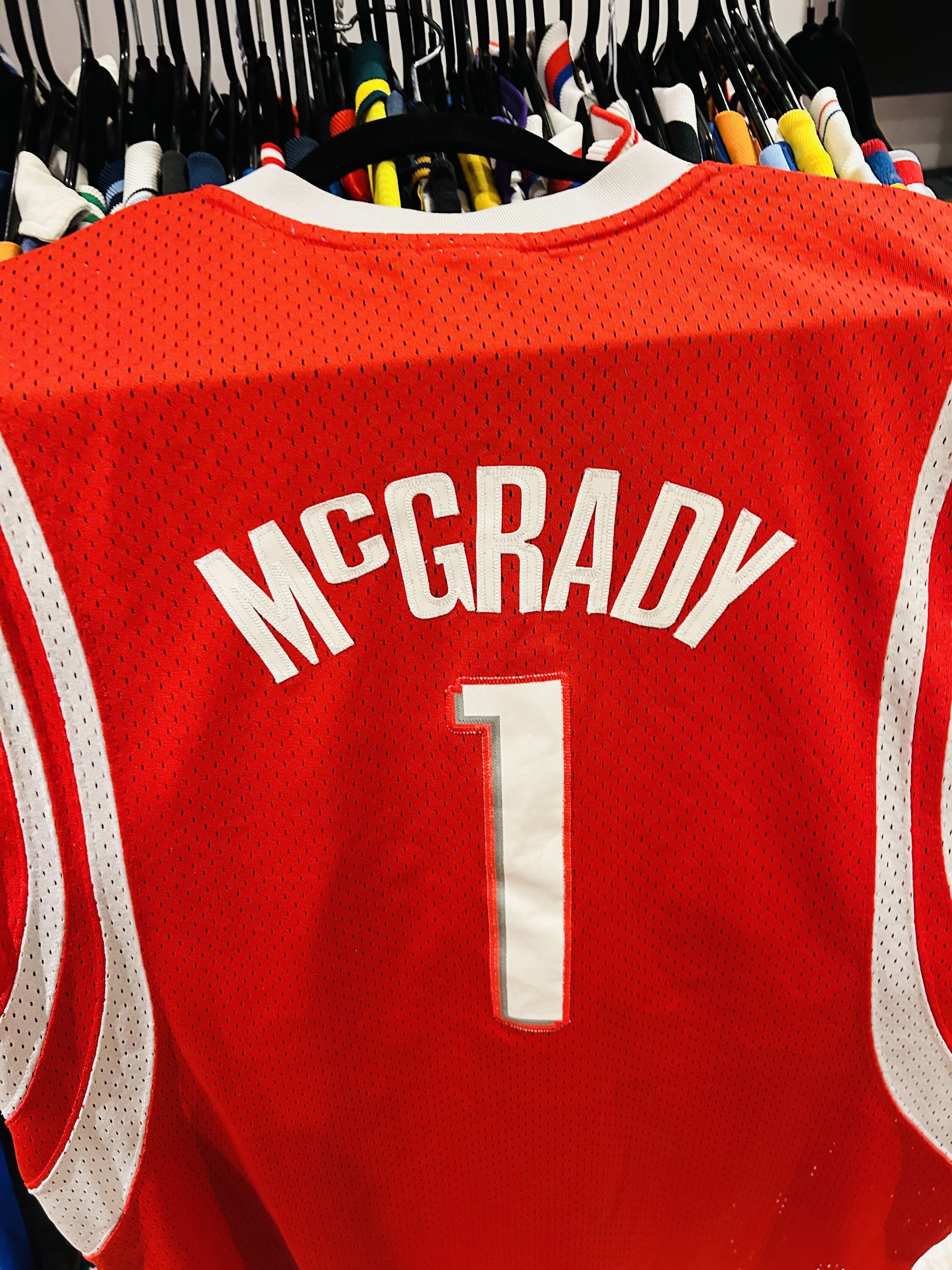 Adidas Rockets Mc Grady jersey Size US L / EU 52-54 / 3 - 3 Thumbnail