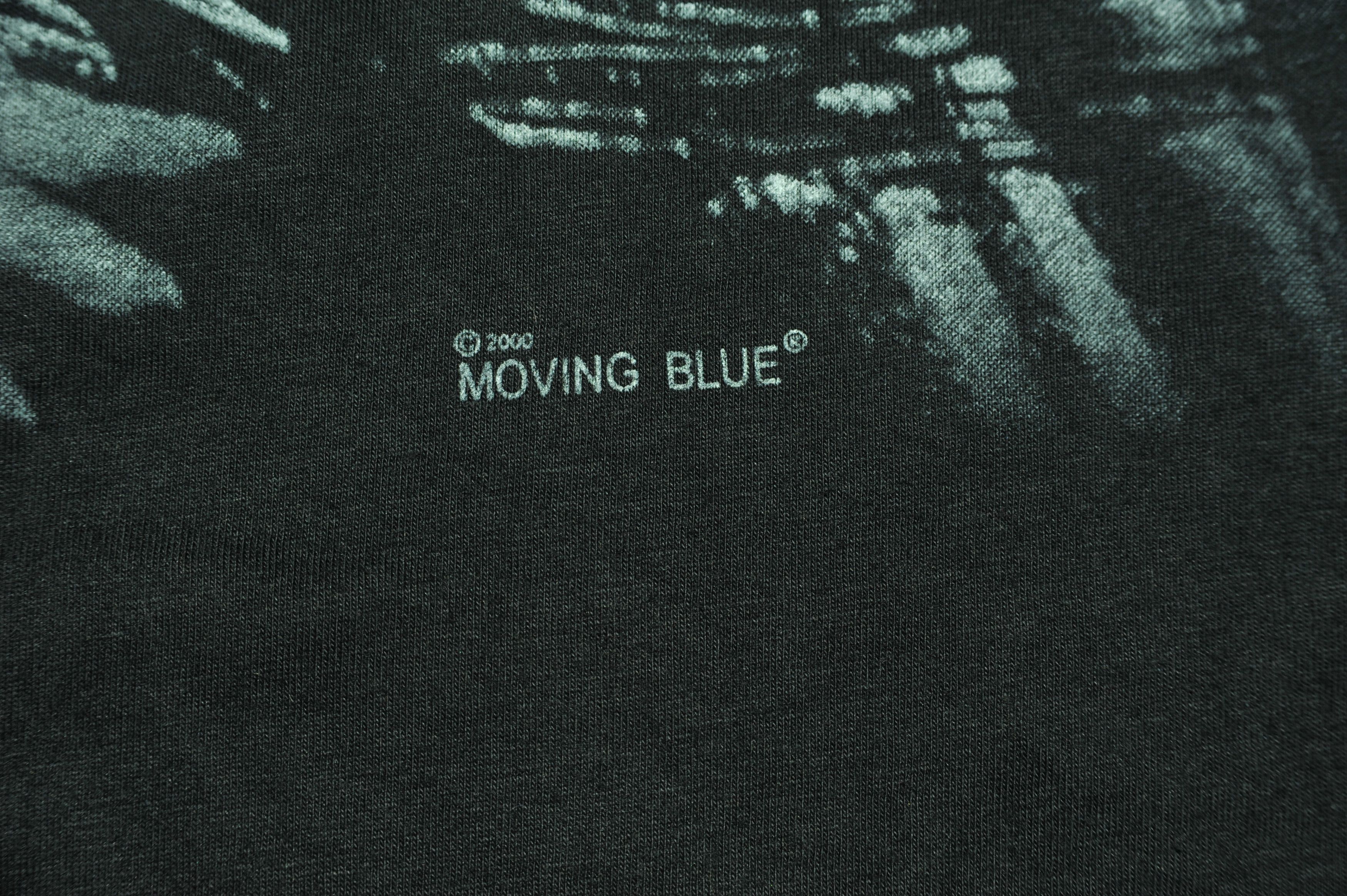Vintage Vintage Moving Blue T-shirt Size US XL / EU 56 / 4 - 3 Thumbnail