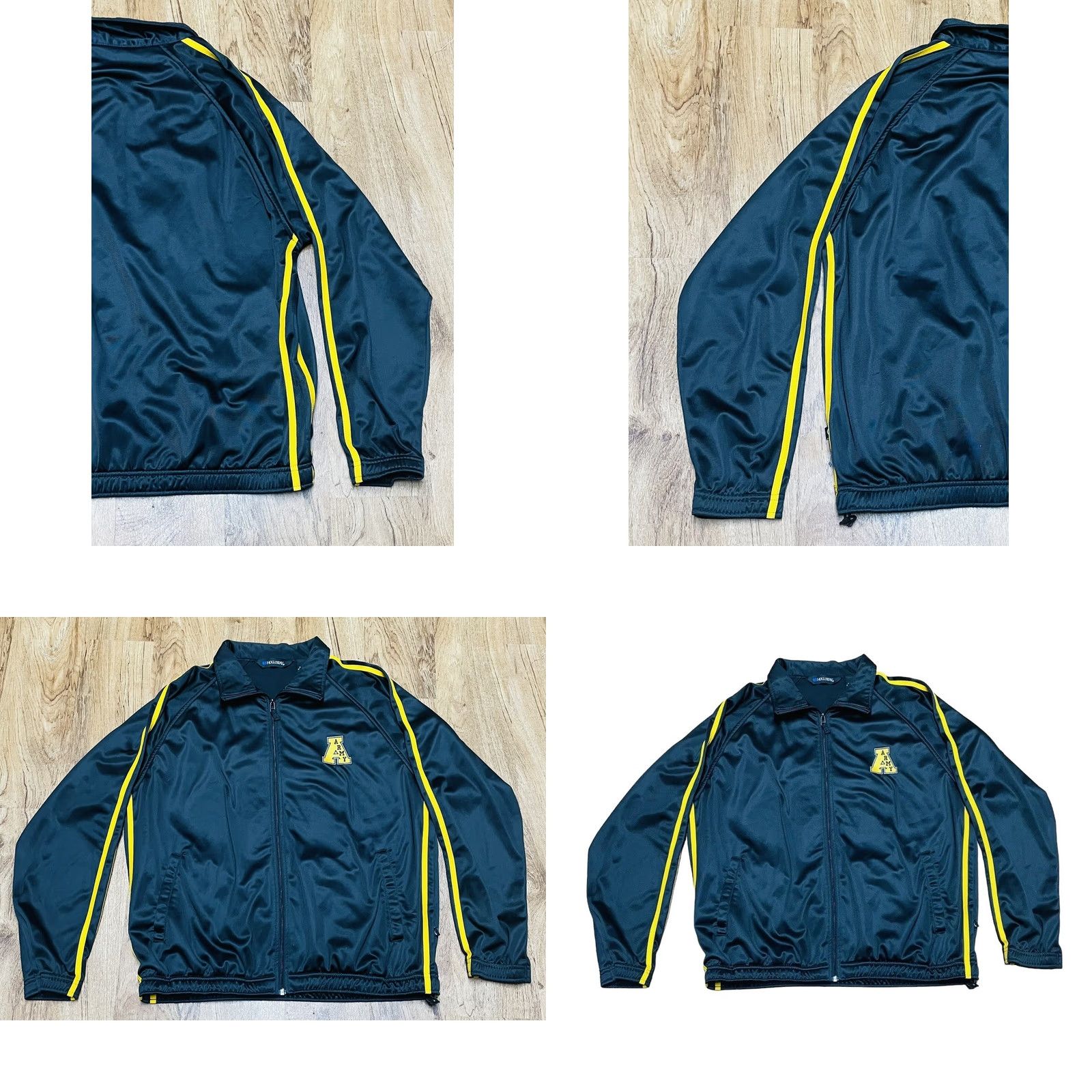 Holloway Holloway Army Zip Up Jacket Windbreaker Black XL Men’s Regular Size Jacket Size US XL / EU 56 / 4 - 8 Thumbnail