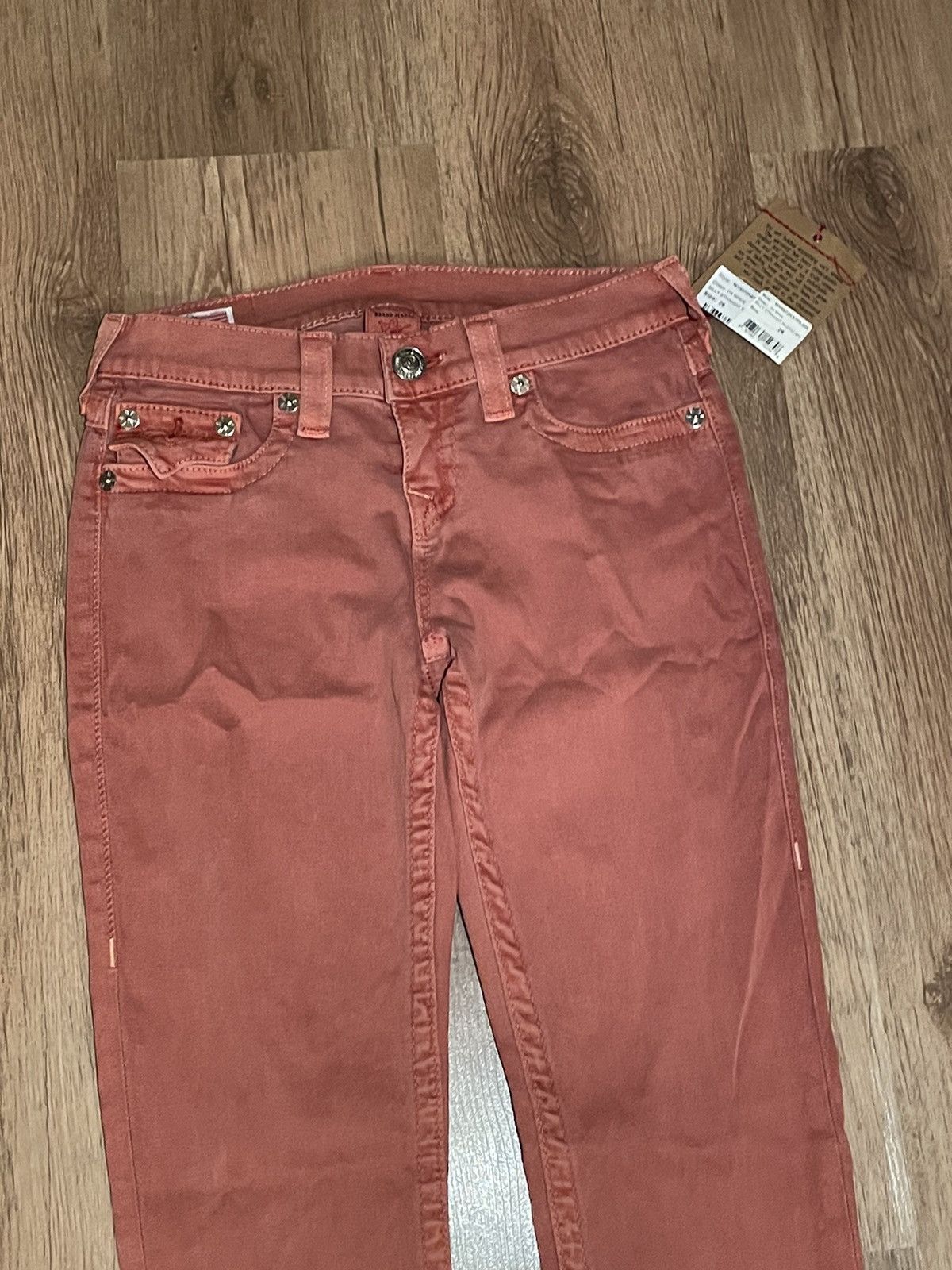 True Religion × Vintage True Religion Billy Straight Jeans Pant Vintage Y2k Washed Size 26" / US 2 / IT 38 - 8 Thumbnail