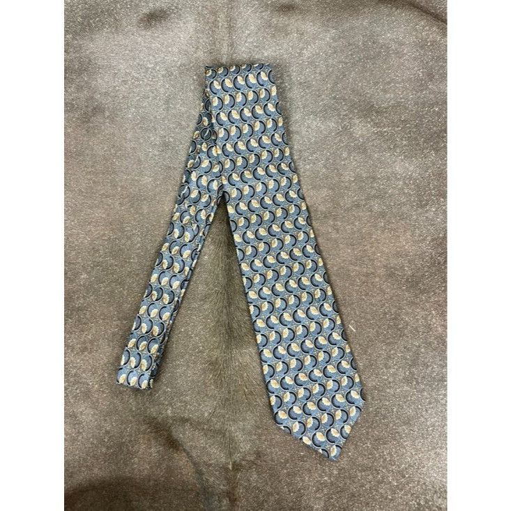 Ermenegildo Zegna Ermenegildo Zegna Daisies Silk Tie Floral Made in Italy Size ONE SIZE - 4 Thumbnail