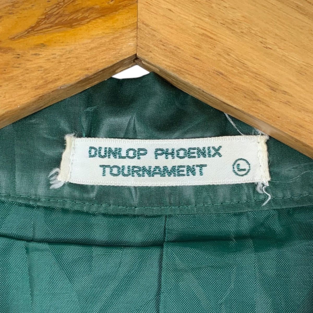 Dunlop × Phenix × Vintage Vintage DUNLOP Phoenix Tournament Small Logo Bomber Jacket Size US L / EU 52-54 / 3 - 8 Thumbnail
