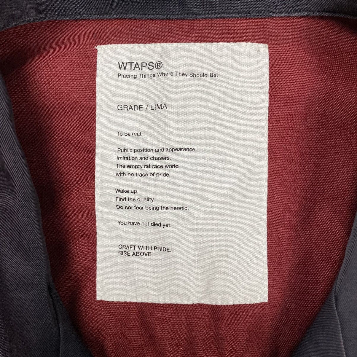 Wtaps WTAPS Work Raco Twill Bowling Shirts Size US M / EU 48-50 / 2 - 9 Thumbnail