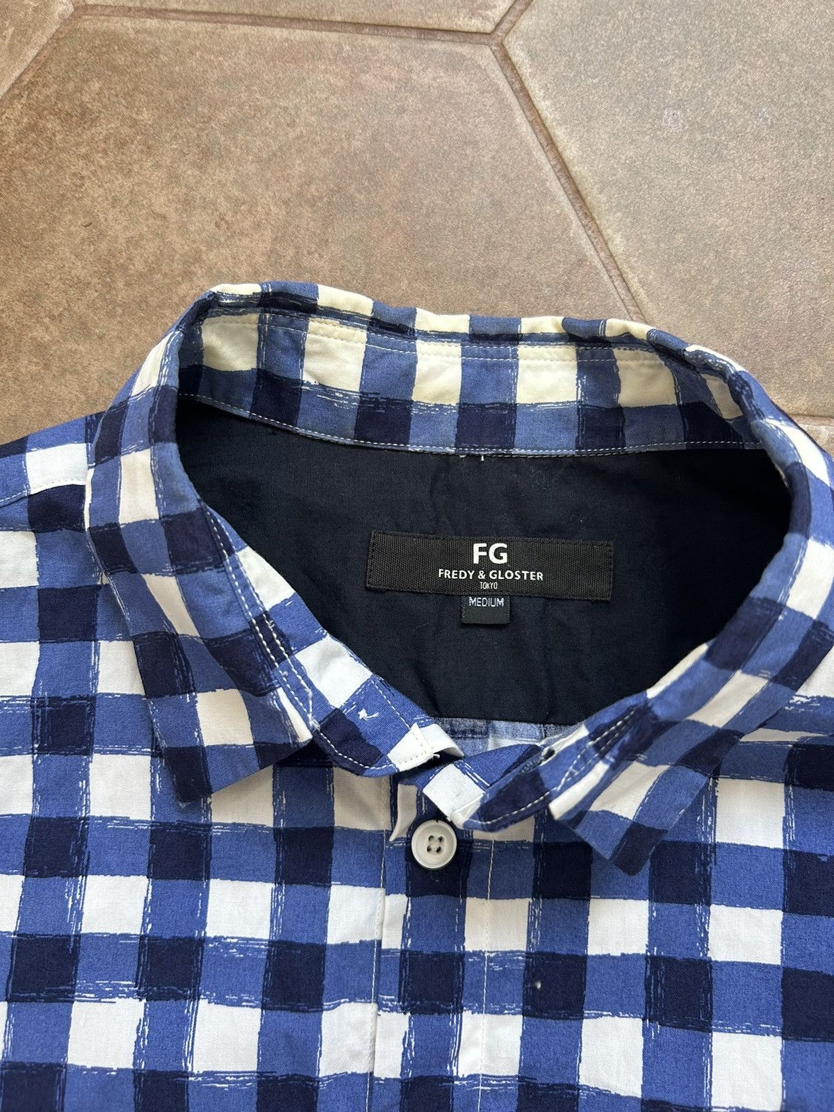 Designer FREDY GLOSTER BUTTON SHIRT TOKYO JAPAN Size US M / EU 48-50 / 2 - 4 Thumbnail