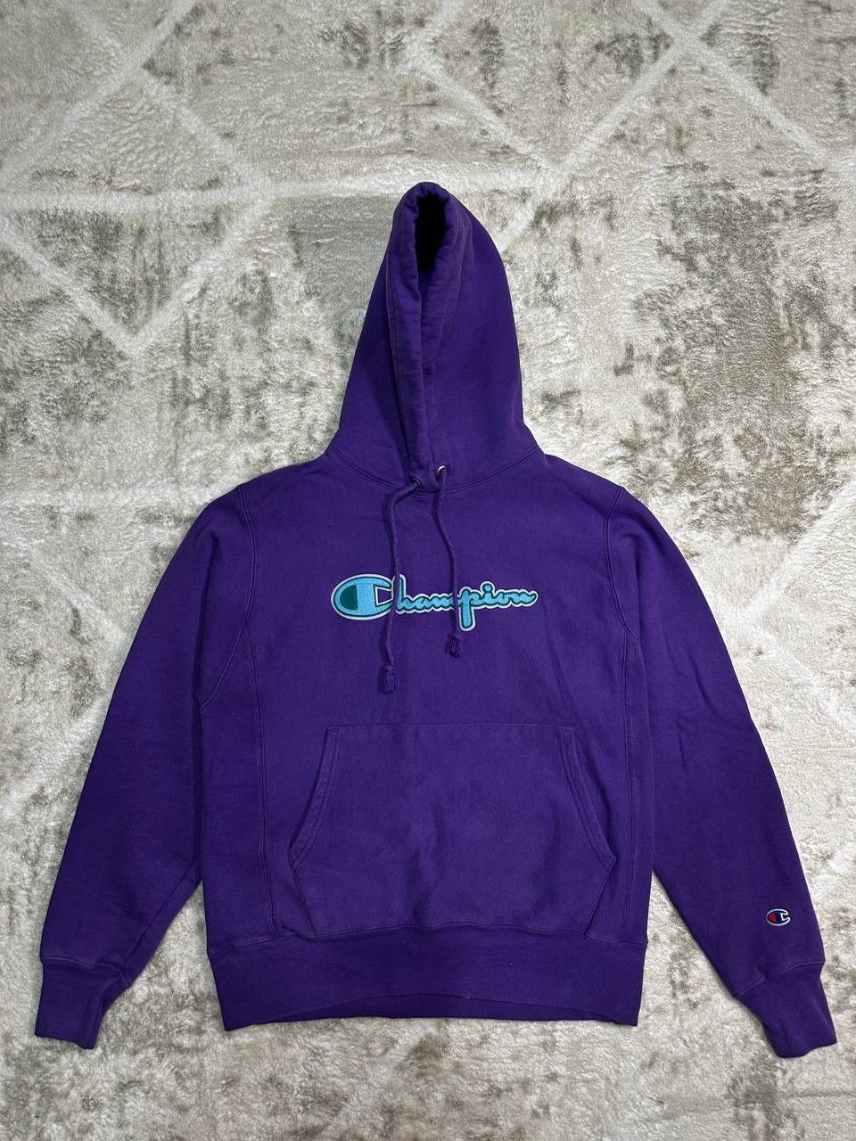Champion Champion Hoodie Embroidered Logo Vintage Size: S Size US S / EU 44-46 / 1 - 1 Thumbnail