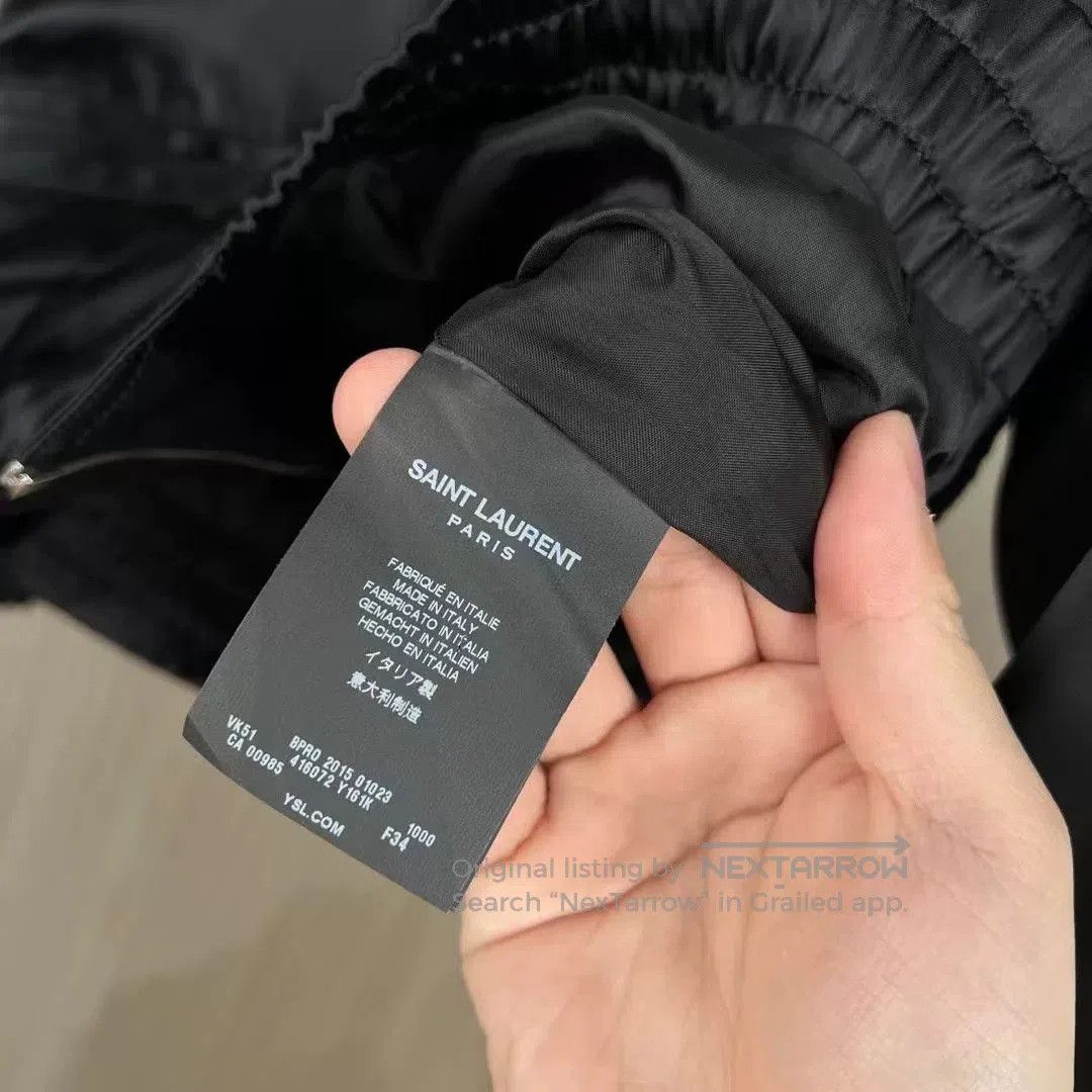 Saint Laurent Paris Saint Laurent Silk Fringed Jacket. Size XS / US 0-2 / IT 36-38 - 5 Thumbnail