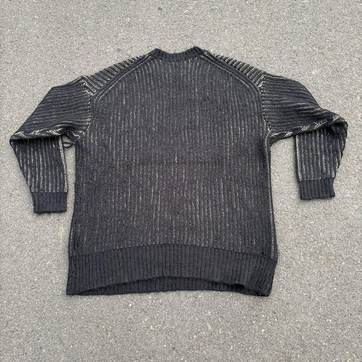 Japanese Brand AMERICAN HOLIC Textured Knit Sweater Minimal Japanese Brand Size US XL / EU 56 / 4 - 5 Thumbnail