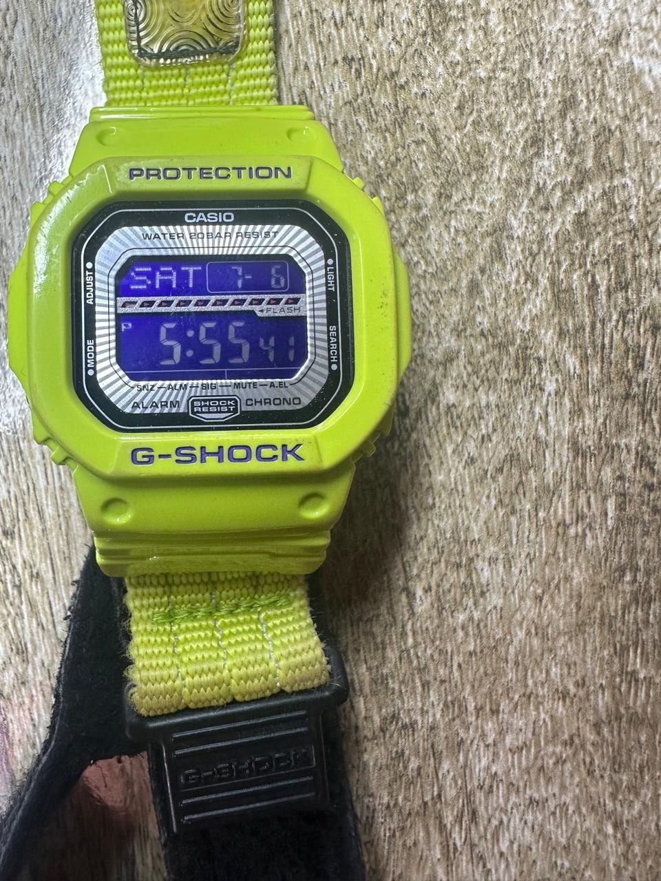 Casio × G Shock × Vintage Vintage Casio G SHOCKS GLS-5600V G-LIDE World Time RARE Size ONE SIZE - 12 Thumbnail