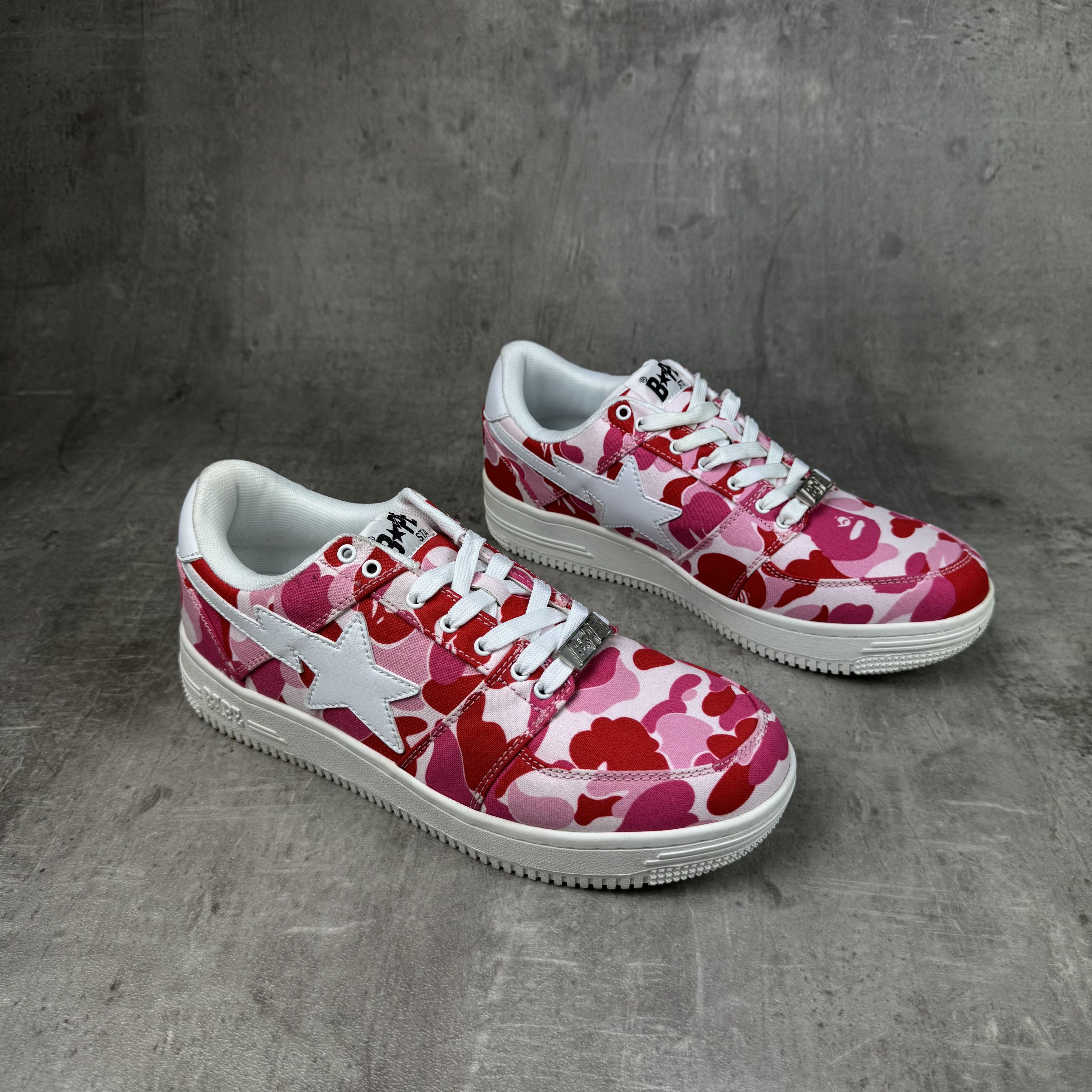 Pre-owned Bape Abc Camo Sta Shoes