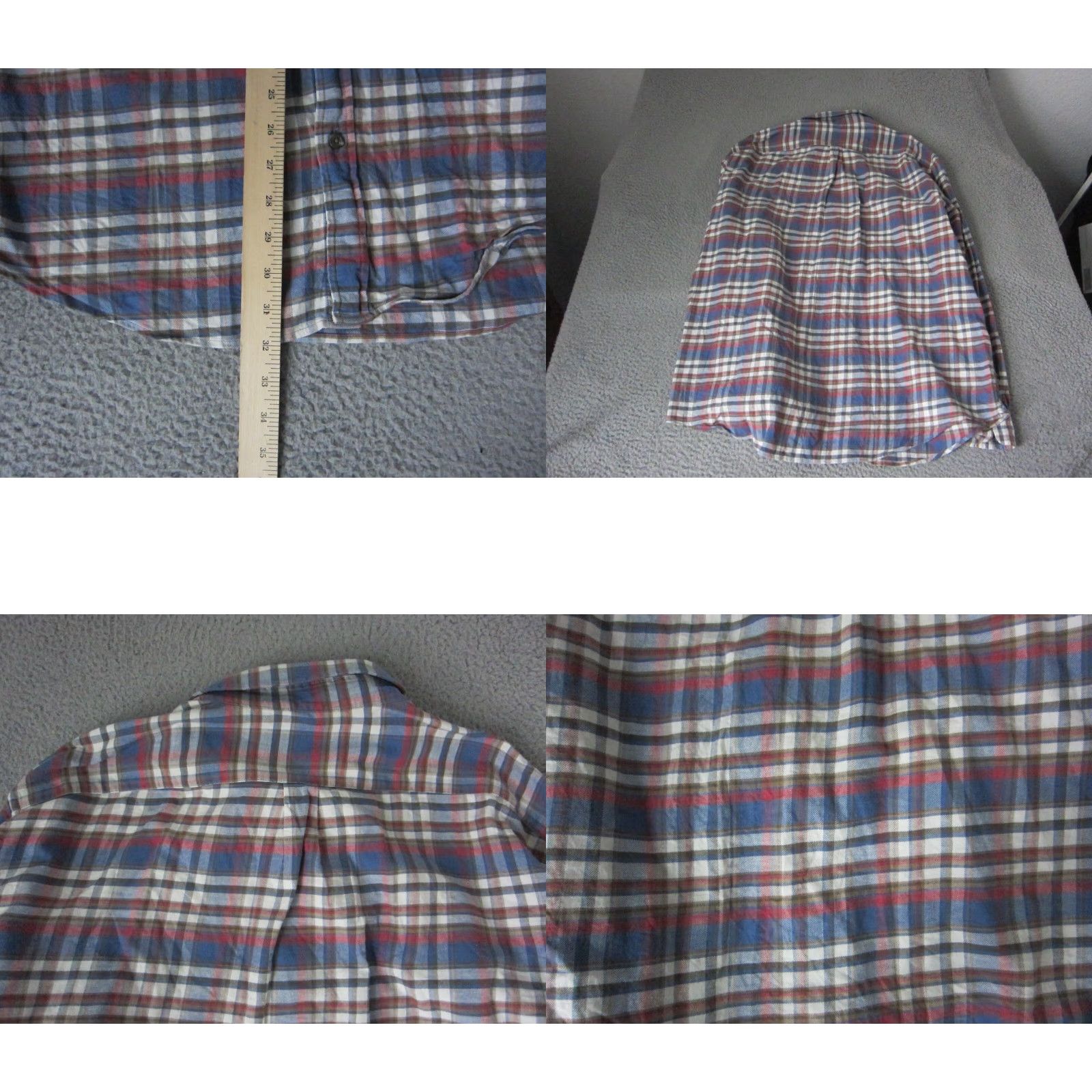Vineyard Vines Vineyard Vines Shirt XL Blue Red Plaid Whale Mens Button-Up Collared Long Sleeve 90s Colorful Size US S / EU 44-46 / 1 - 8 Thumbnail