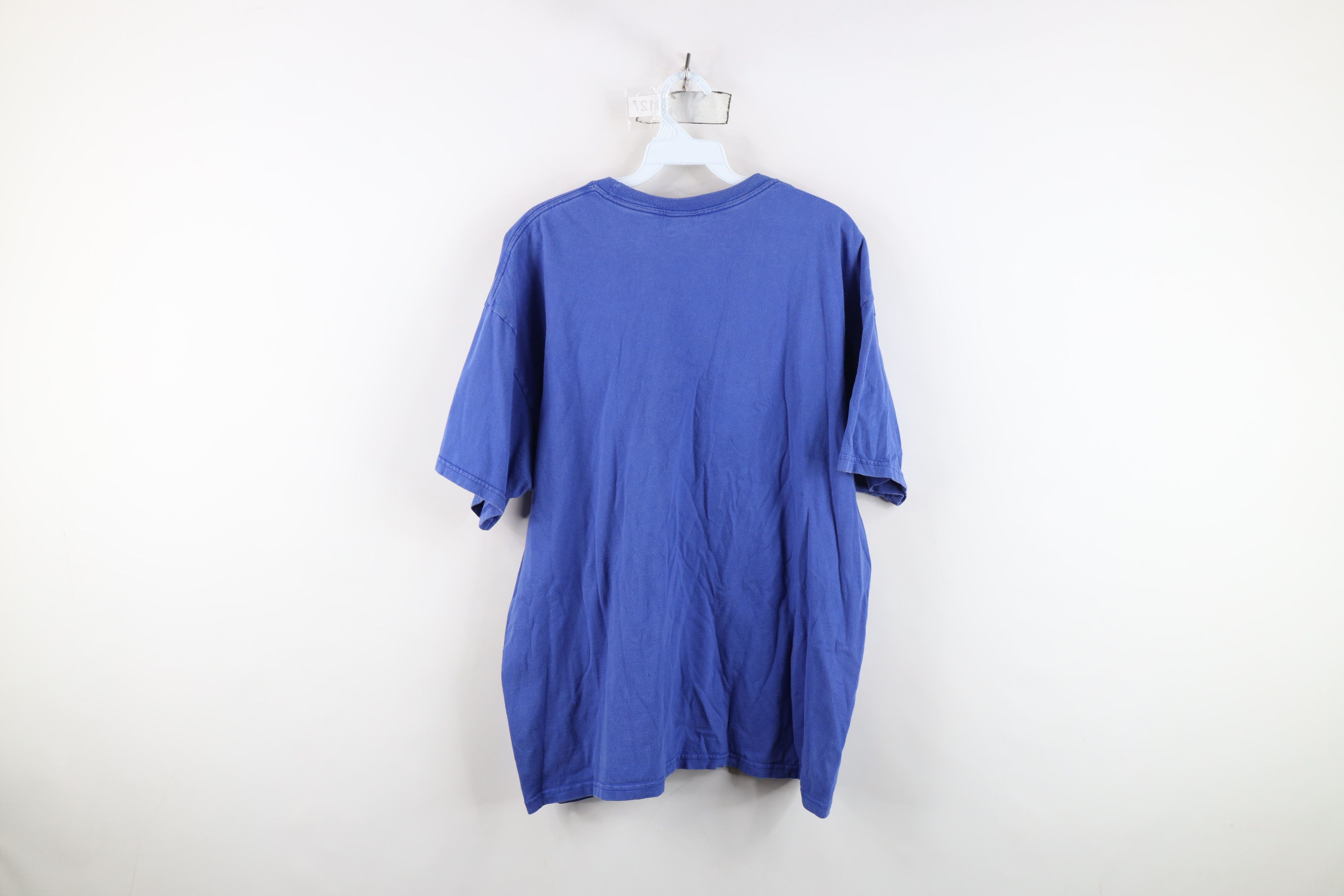 Nike Vintage Nike Basketball Scott Center Swoosh T-Shirt Blue Size US XL / EU 56 / 4 - 11 Thumbnail