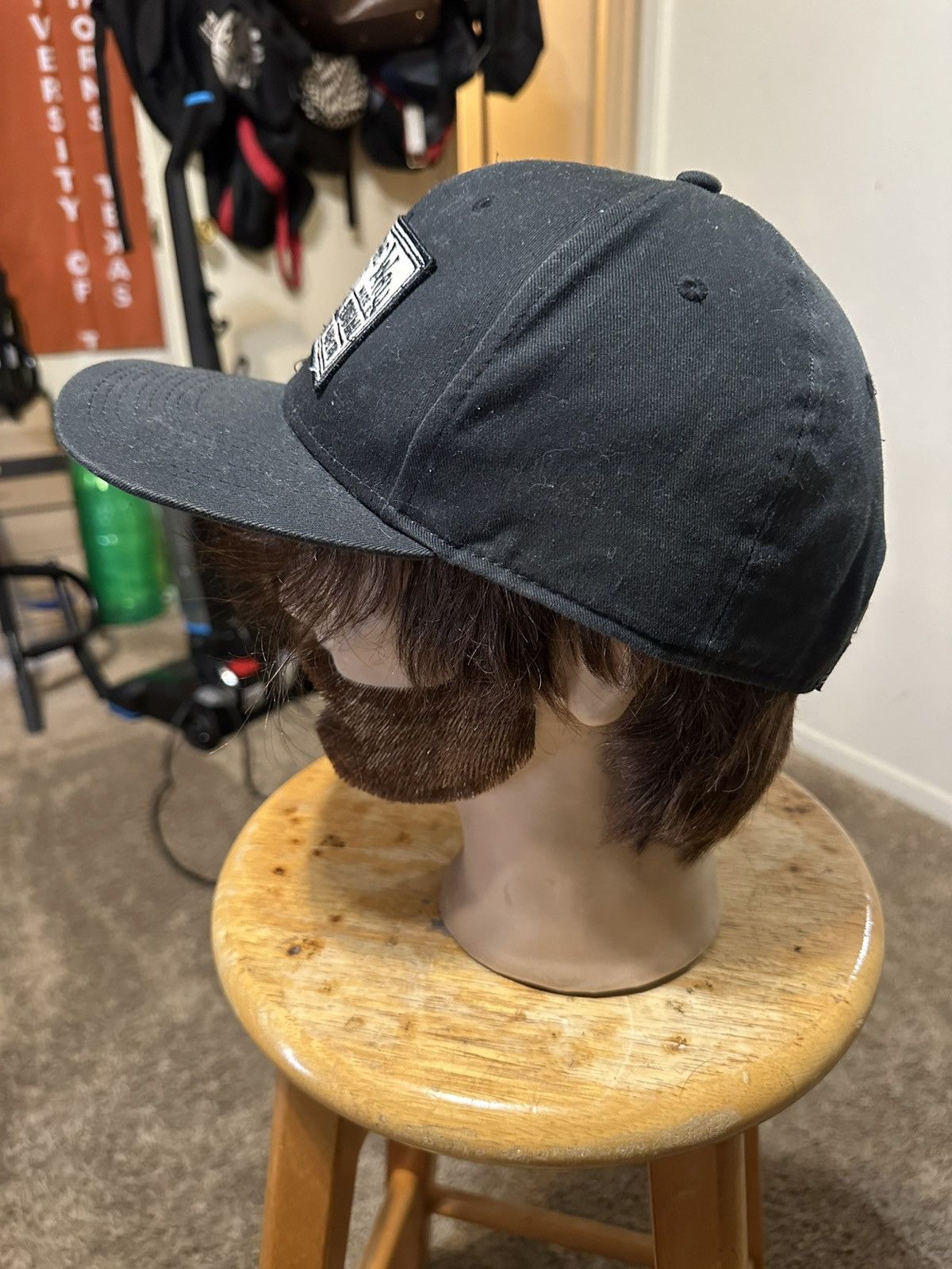 Vans × Vintage Vintage Vans skateboarding “triple black” hat 90s Size ONE SIZE - 5 Thumbnail