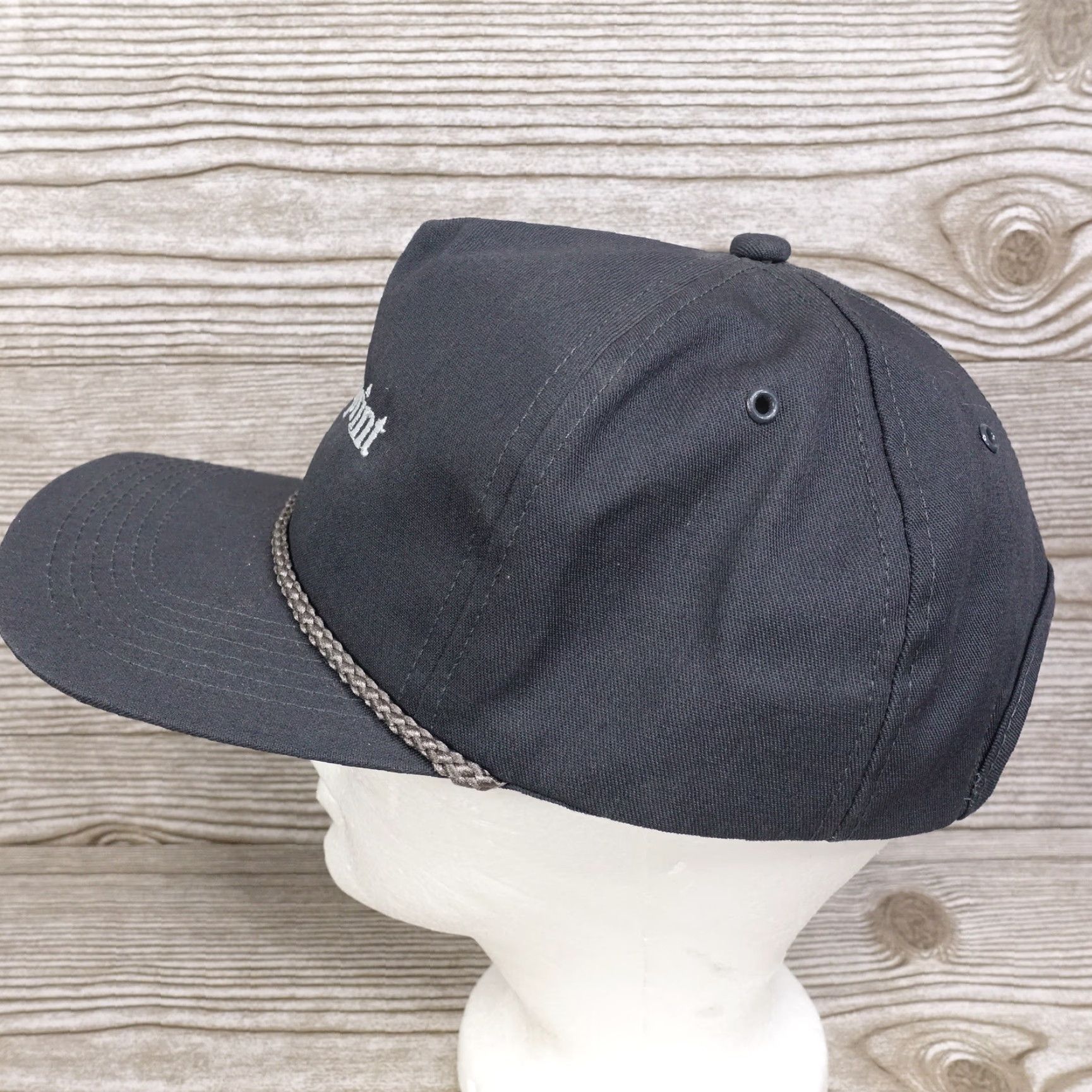 Logo 7 VINTAGE Unitog Baseball Hat Cap – Adjustable Snapback, Rope Braid, Gray, Unisex Adult, Casual Style, 90s Inspired Size ONE SIZE - 3 Thumbnail