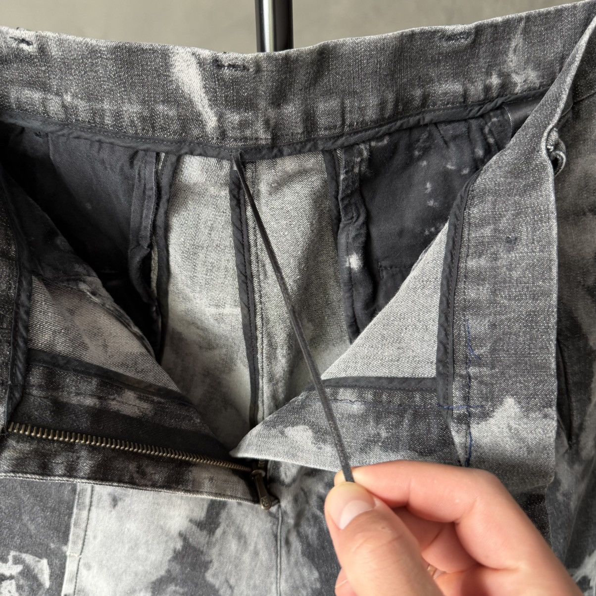 Masnada Masnada Womens Gray Tie Dye Pants Size 28" / US 6 / IT 42 - 12 Thumbnail