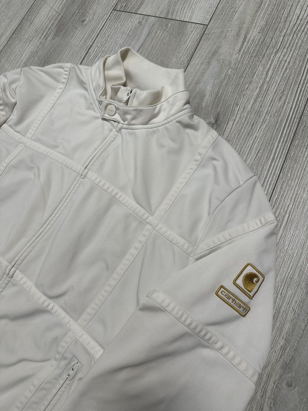 Carhartt Vintage Carhartt Logo Zip Up Active Jacket Sweater Size US M / EU 48-50 / 2 - 3 Thumbnail
