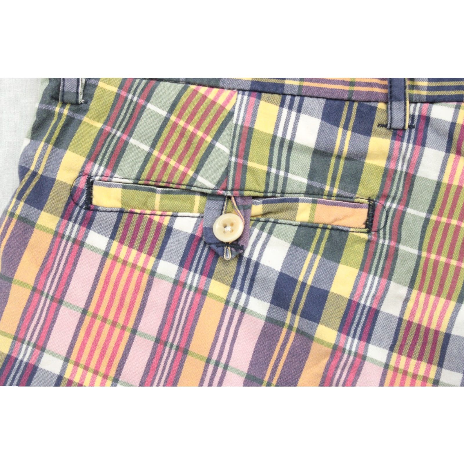 Polo Ralph Lauren VINTAGE Polo Ralph Lauren Shorts Men's 32 Madras Plaid Preppy Summer Polo Golf VTG Size US XS / EU 42 / 0 - 3 Thumbnail