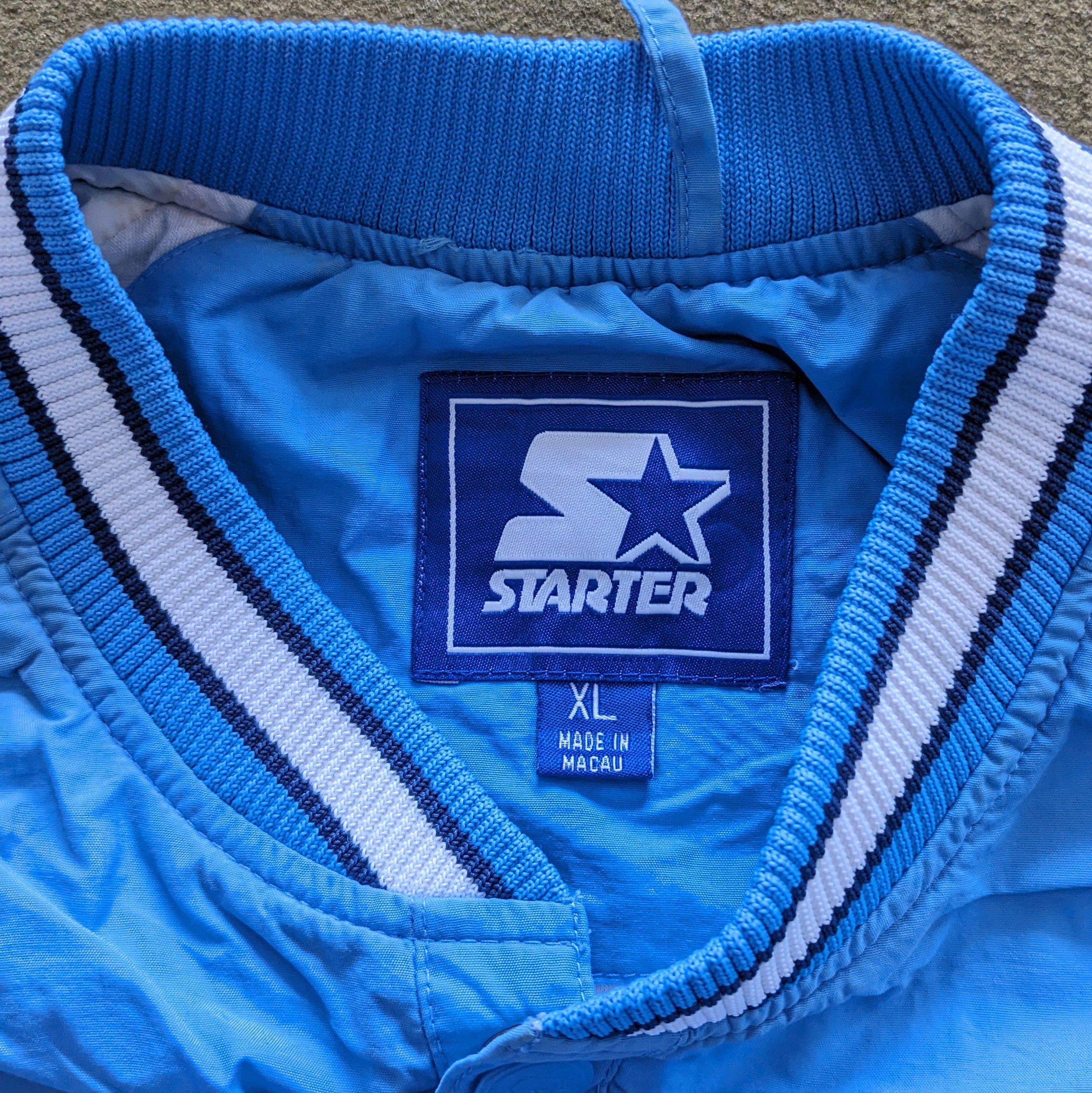 Starter Vintage CAROLINA Tar Heels Starter Windbreaker Jacket Size US XXL / EU 58 / 5 - 8 Thumbnail
