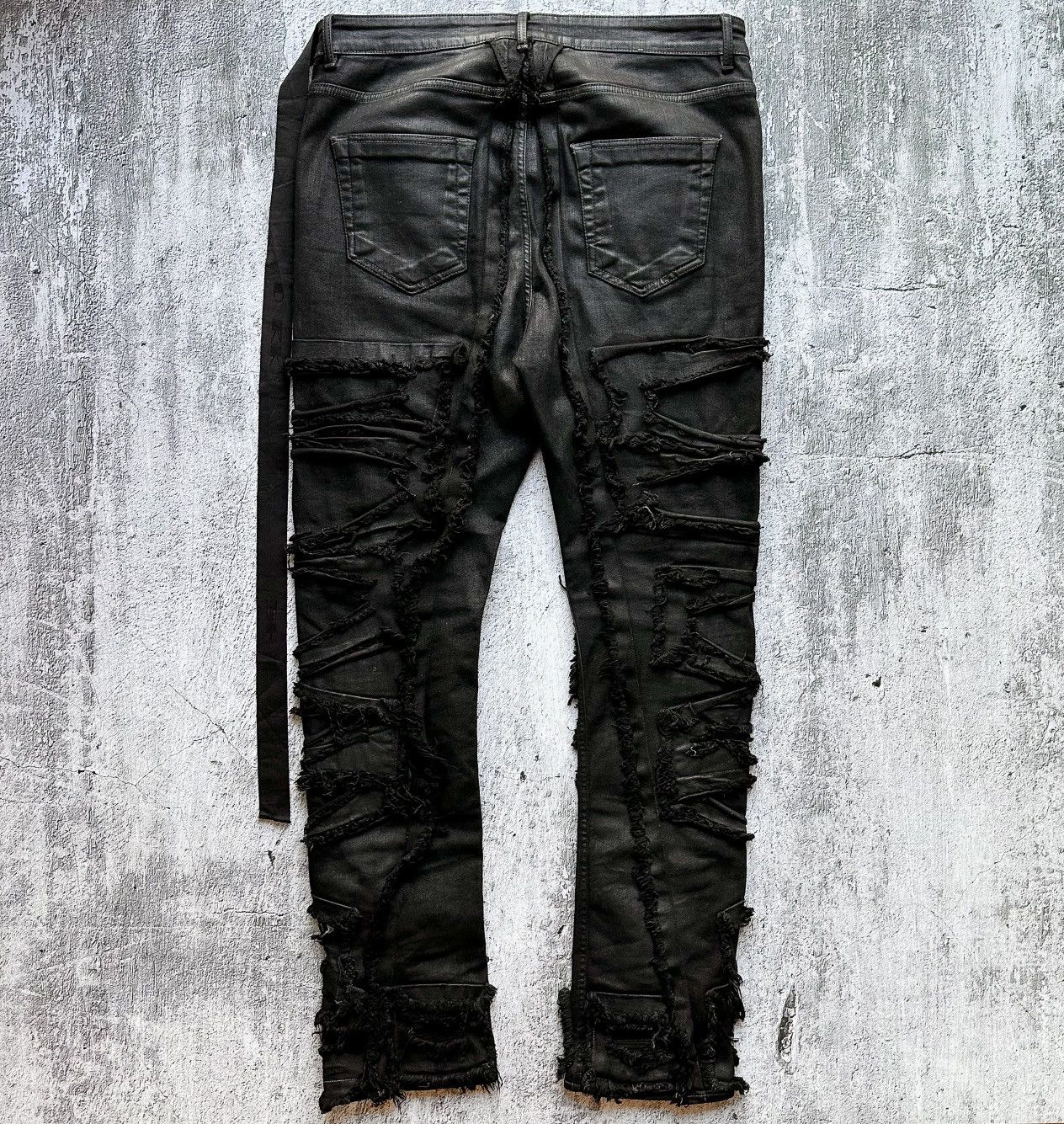 Rick Owens × Rick Owens Drkshdw FW21 Destroyed Detroit Cut