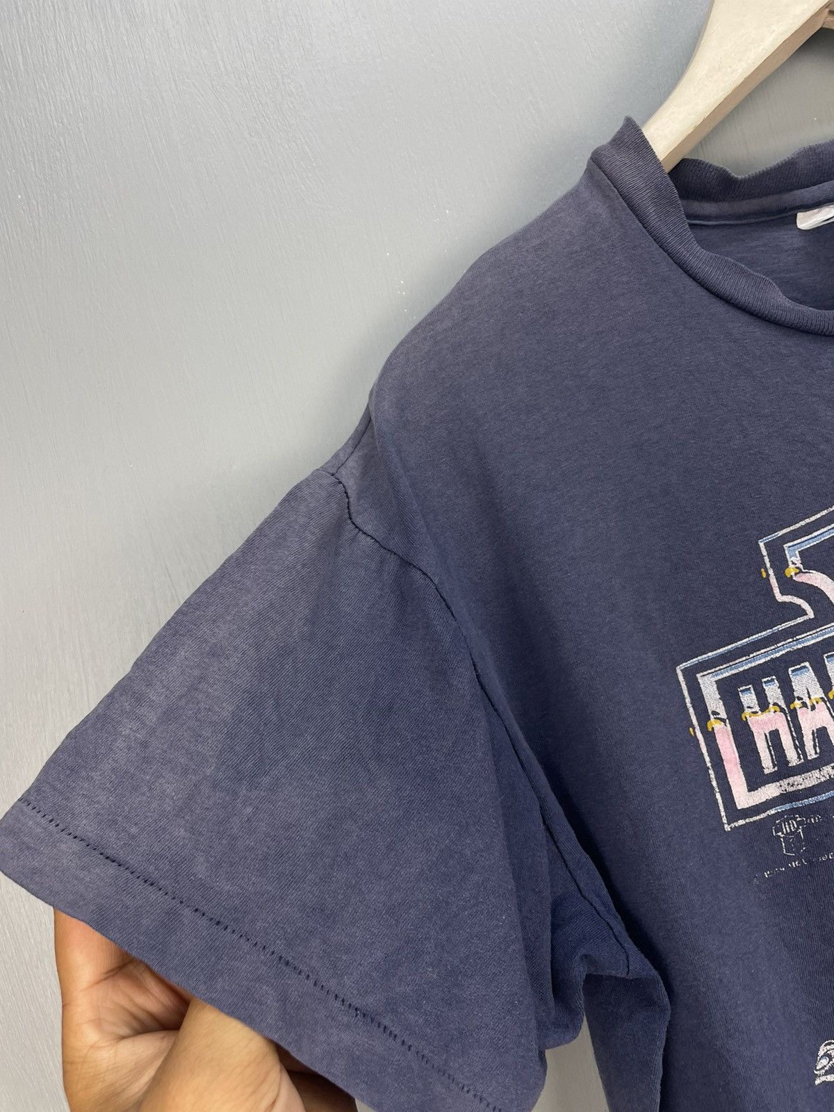 Harley Davidson Vintage 80s Harley Davidson motorcycle logo t shirt Size US L / EU 52-54 / 3 - 7 Thumbnail