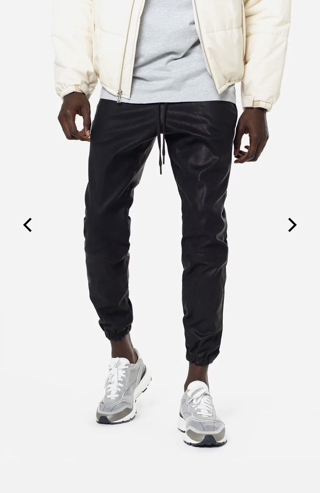 John Elliott John Elliott LA Leather Pants Black Size US 34 / EU 50 - 3 Thumbnail