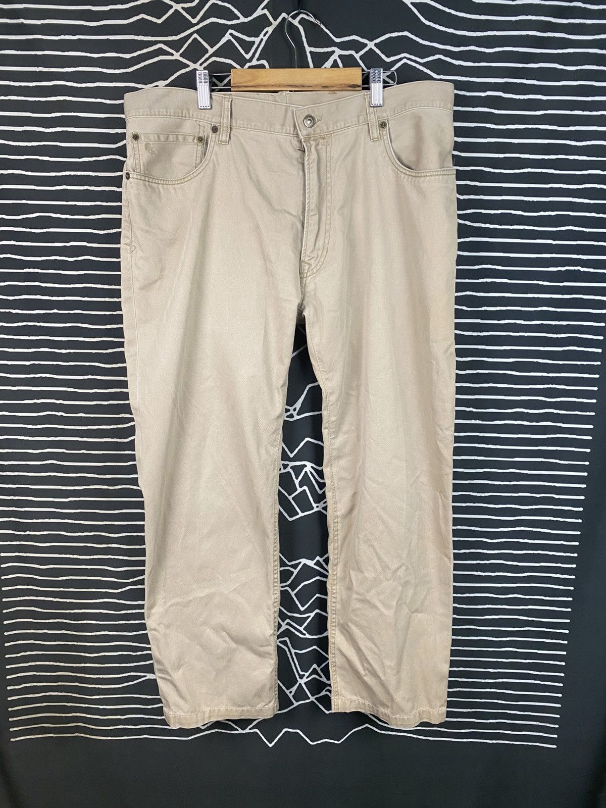 Polo Ralph Lauren Polo Ralph Lauren Original Chino Pants (Khaki/Beige) Size US 38 / EU 54 - 1 Thumbnail