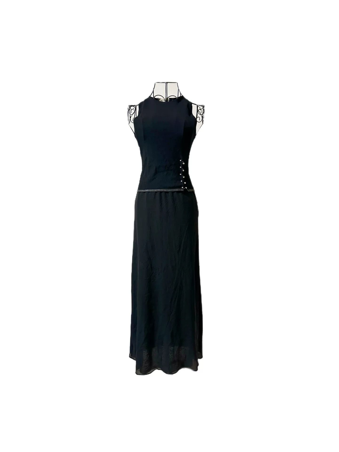 Blumarine Blumarine Sleeveless Diamond Detail Top Size M / US 6-8 / IT 42-44 - 1 Thumbnail