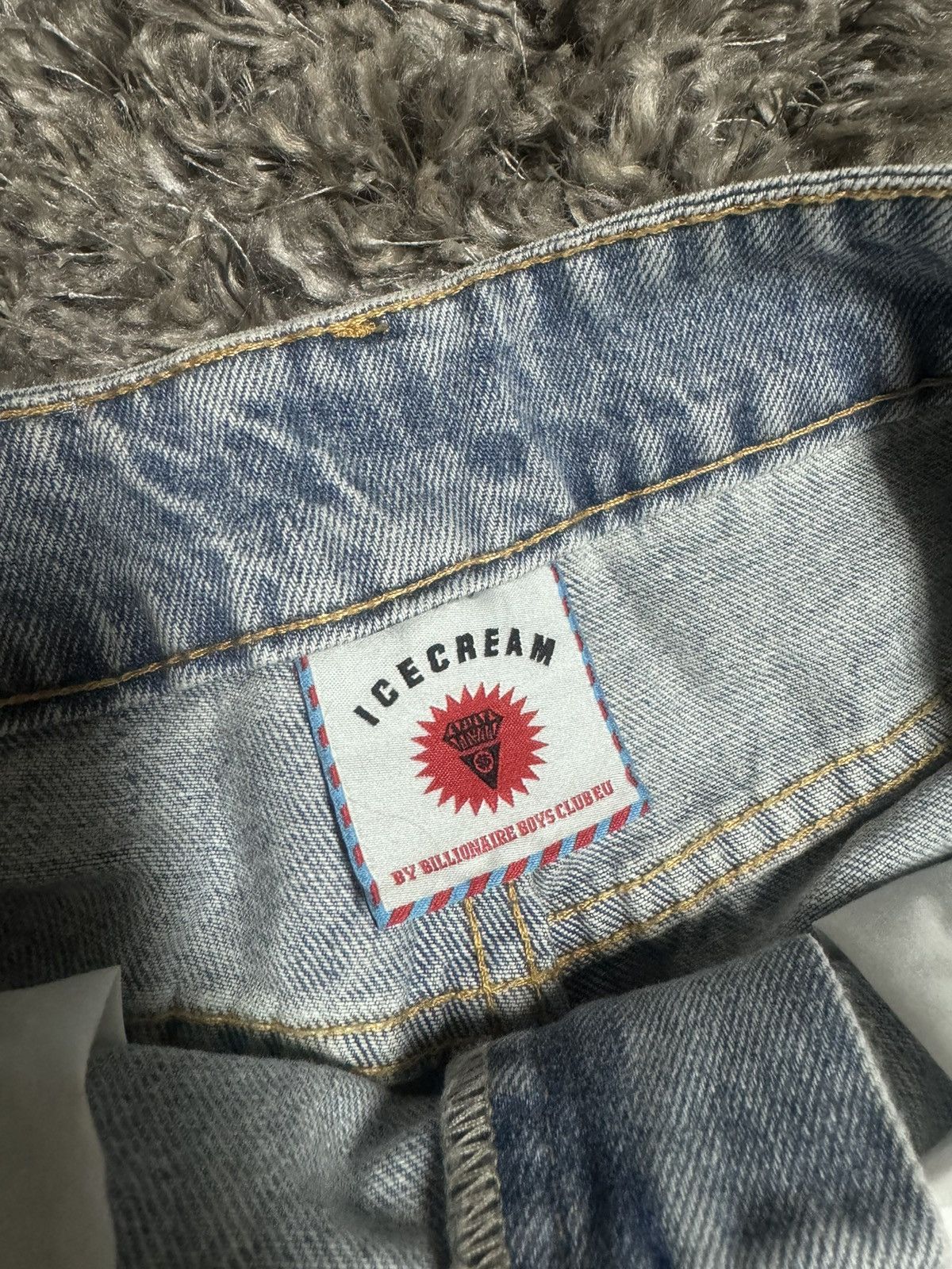Billionaire Boys Club Icecream Blue Running Dog Jeans Size US 28 / EU 44 - 4 Thumbnail