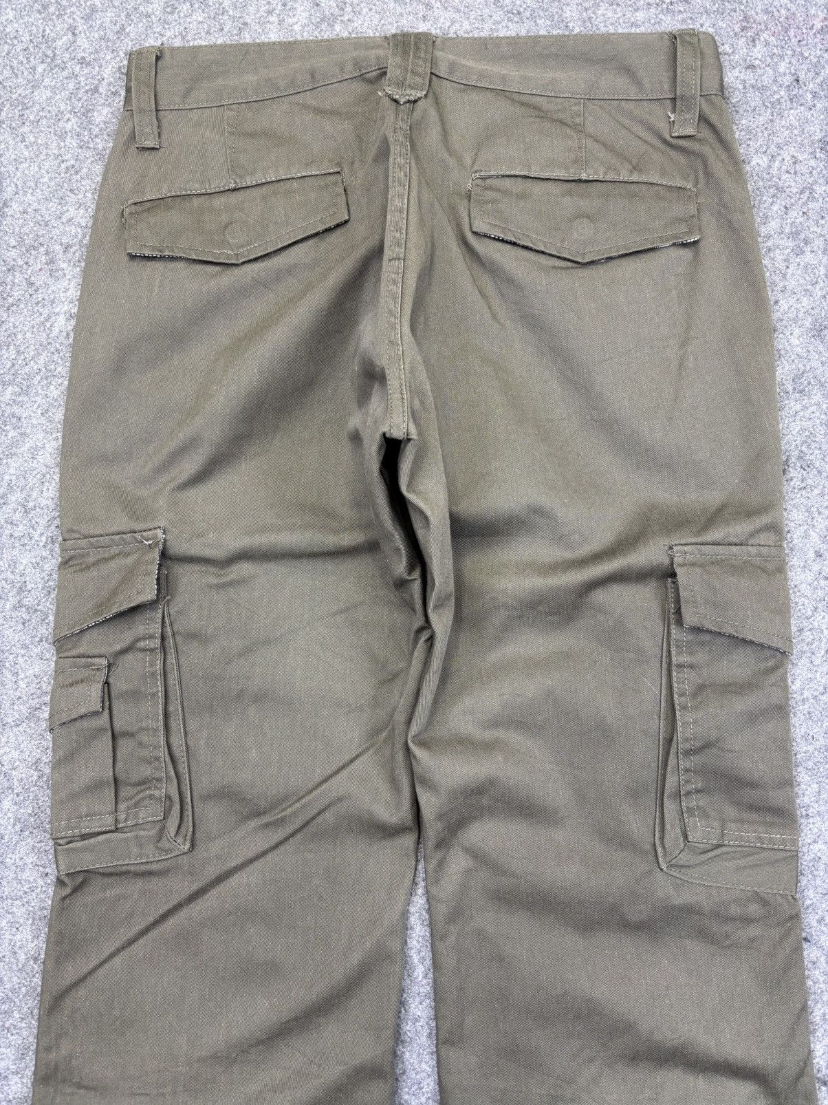 Japanese Brand 💥FLARE💥Aldelio Tctcal Multipocket Military Cargo Pant F933 Size US 30 / EU 46 - 10 Thumbnail