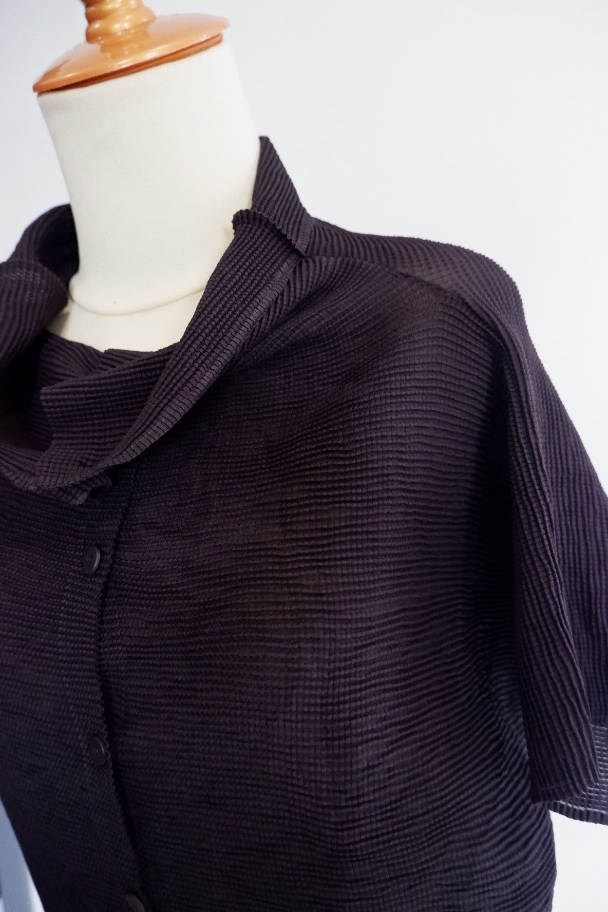 Pleats Please Issey Miyake Issey Miyake Me Pleats Blouse Button Shirt Size M / US 6-8 / IT 42-44 - 3 Thumbnail