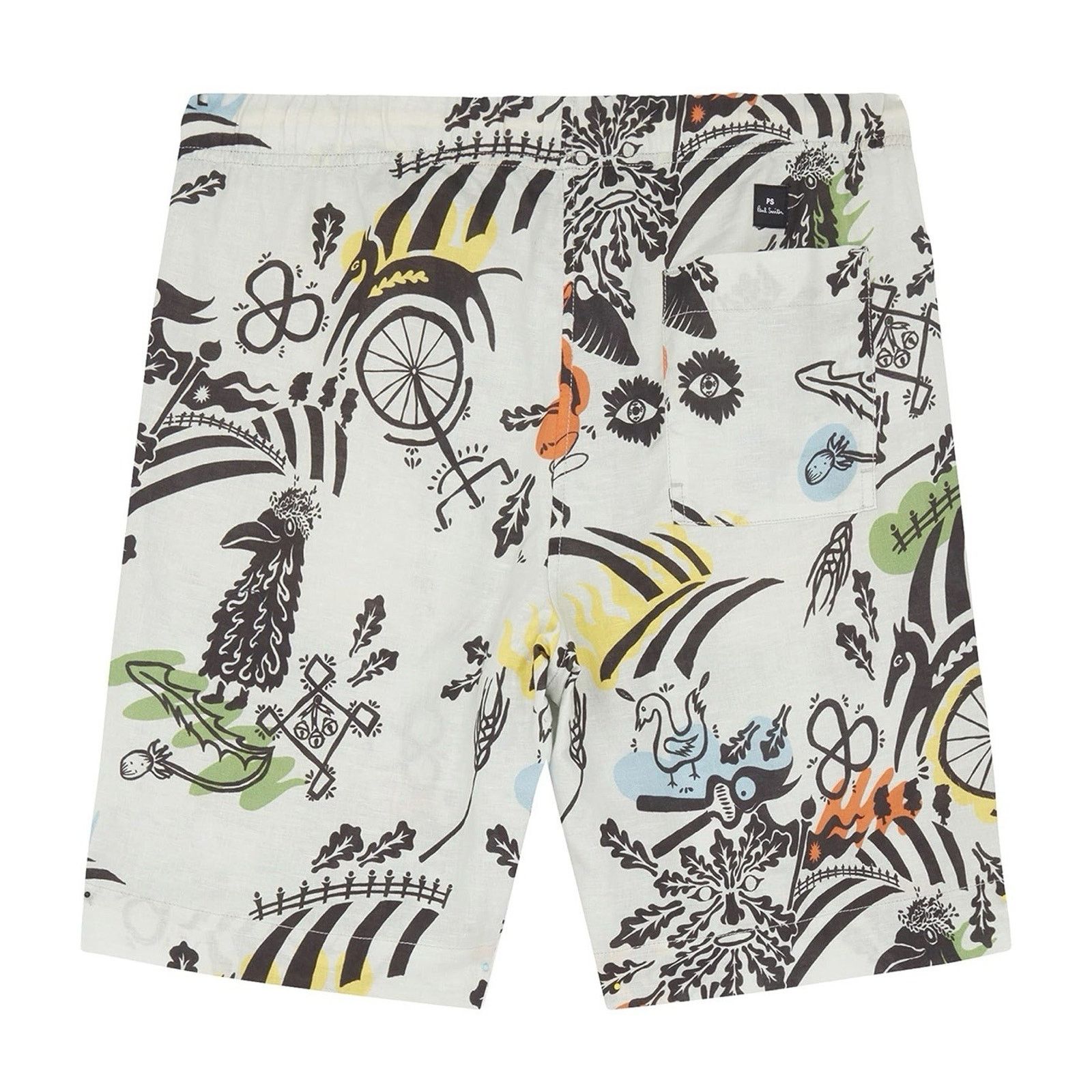 Paul Smith NWT $175 Paul Smith Men’s Linen Cotton Shorts. XL. Size US 36 / EU 52 - 2 Thumbnail